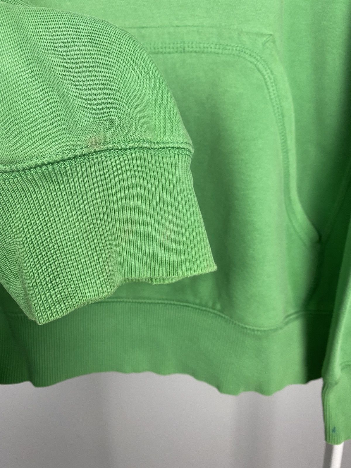 Nike × Vintage Nike vintage green hoodie small swoosh basic sweatshirt Size US XL / EU 56 / 4 - 6 Thumbnail
