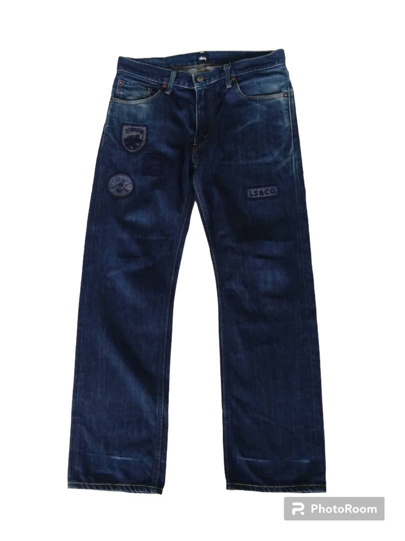 Image of Levis x Stussy Levi’S Lot Ss505 Denim in Blue, Men's (Size 33)