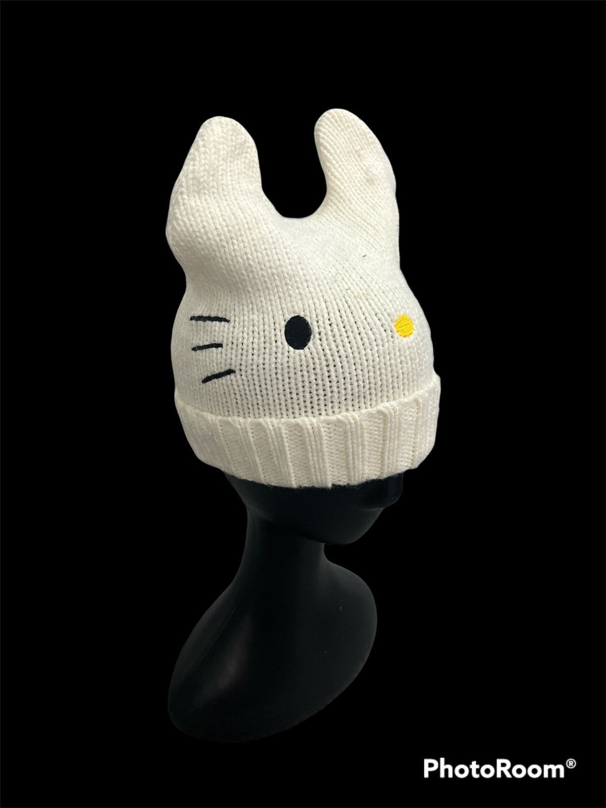 Vintage Vintage White Bunny Horn Hello Kitty Size ONE SIZE - 2 Thumbnail