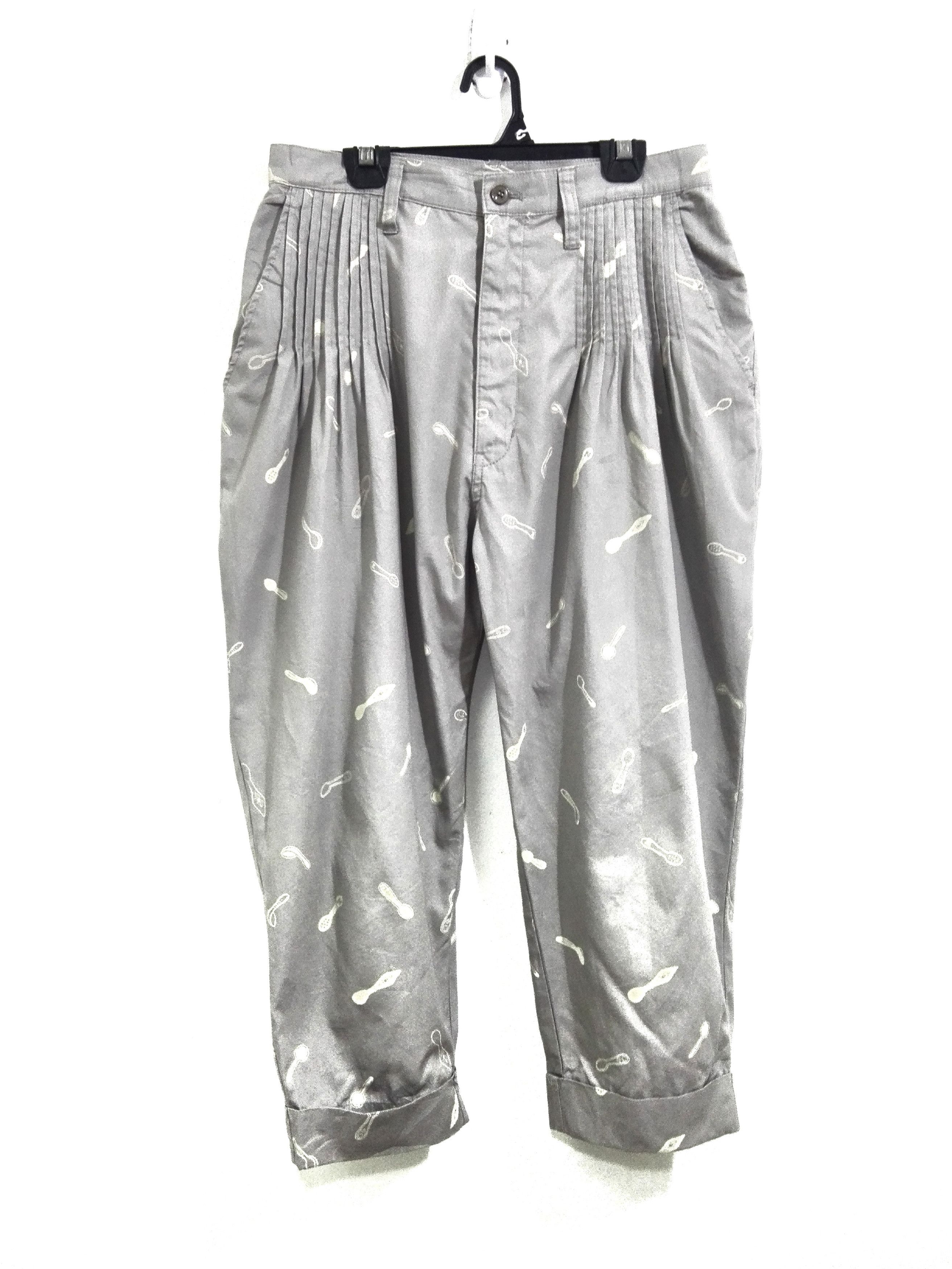 Issey Miyake × Japanese Brand Issey Miyake Designer Ne-Net Iconic Cropped Pants Nice Size US 29 - 1 Thumbnail