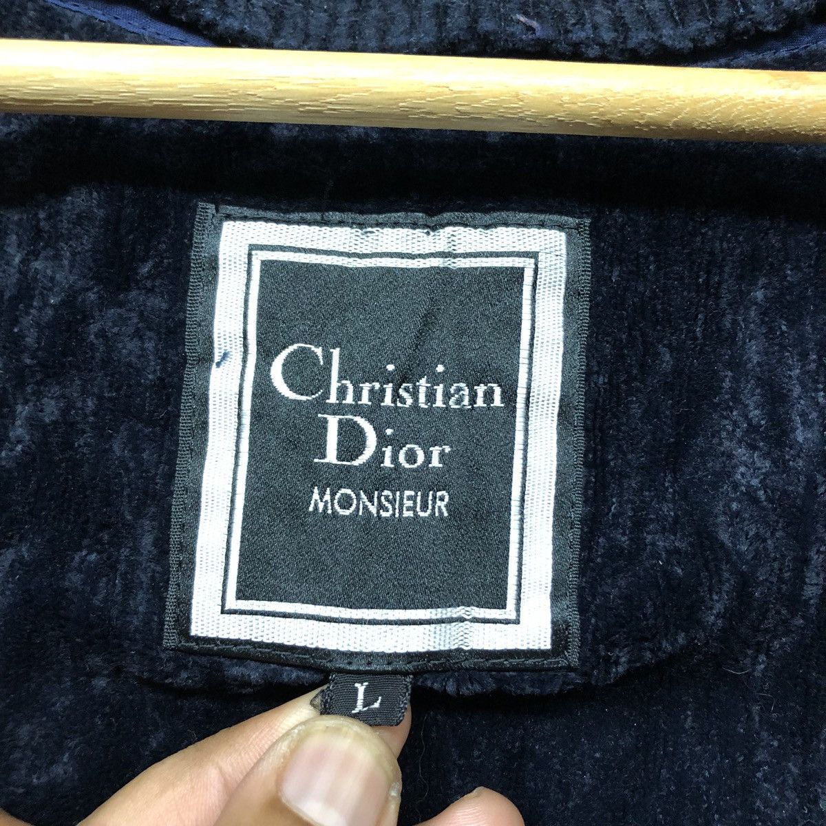 Christian Dior Monsieur Christian Dior Mounsieur Corduroy Jacket Heavy Coats Size US L / EU 52-54 / 3 - 6 Thumbnail