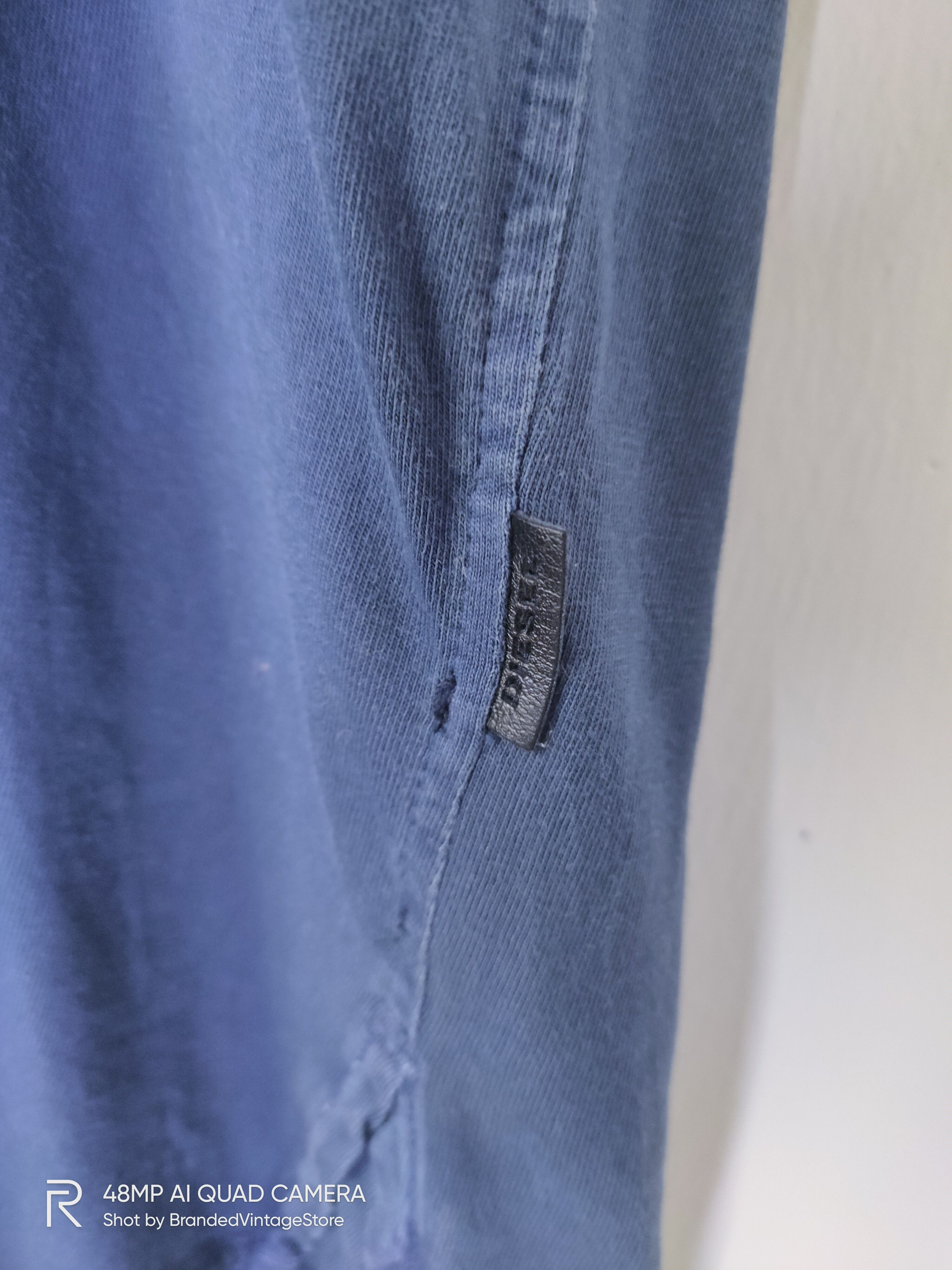 Diesel DIESEL Faux Leather Superior Only The Brave Streetwear Tee Size US L / EU 52-54 / 3 - 7 Thumbnail