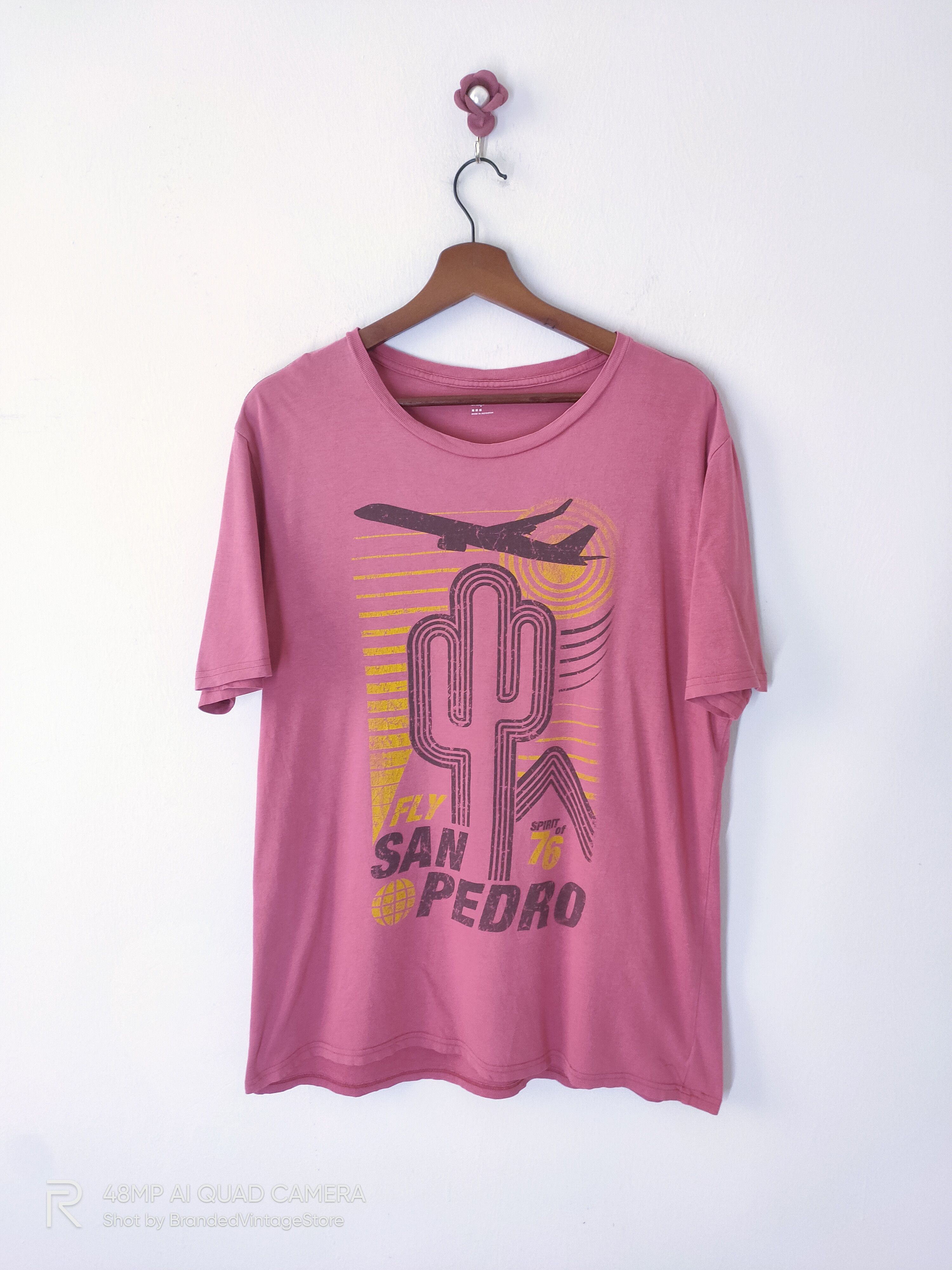 Gap Vintage GAP Fly San Pedro Spirit of 76 Big Logo Graphic Tee Size US L / EU 52-54 / 3 - 1 Thumbnail