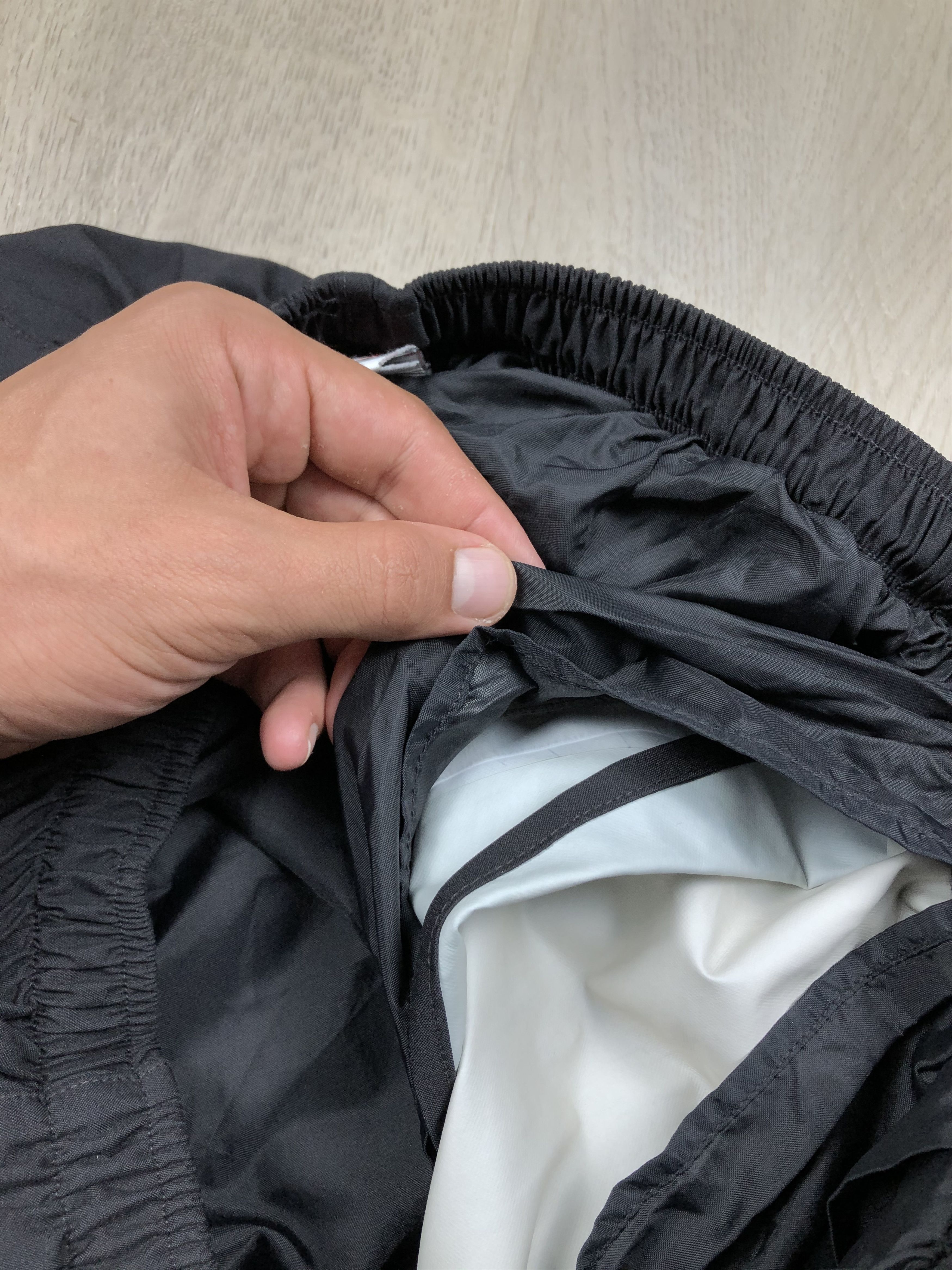 Nike × Vintage Nike 90s Vintage Waterproof Mens Nylon Baggy Pants Drill Size US 36 / EU 52 - 5 Thumbnail