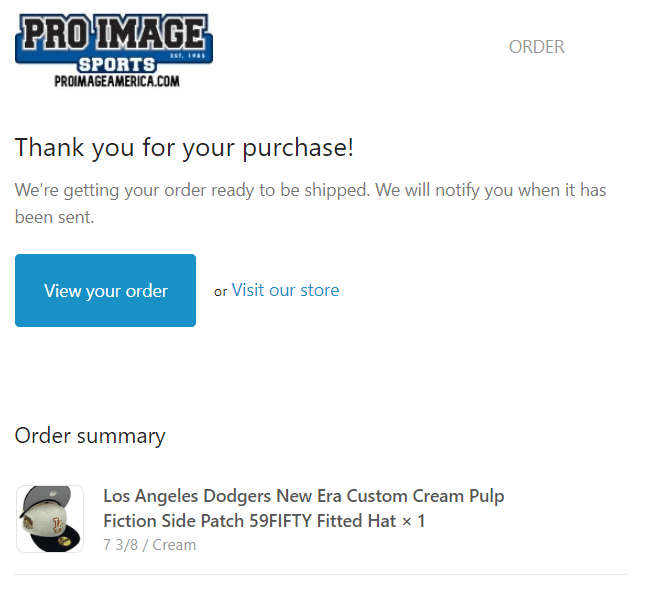 MLB × New Era 7 3/8 Pulp Fiction Los Angeles LA Dodgers 50th Jackie Size ONE SIZE - 15 Thumbnail