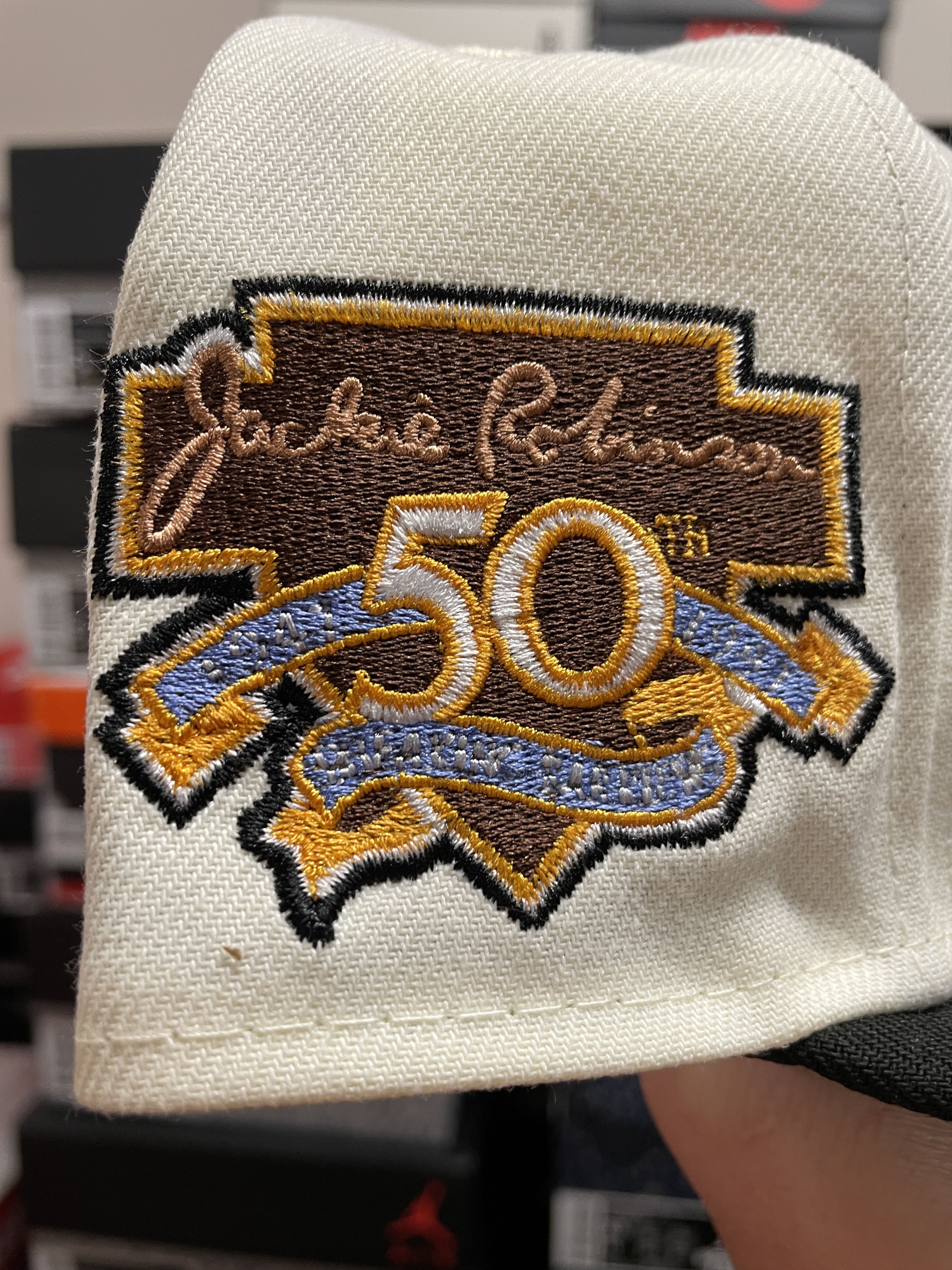MLB × New Era 7 3/8 Pulp Fiction Los Angeles LA Dodgers 50th Jackie Size ONE SIZE - 4 Thumbnail