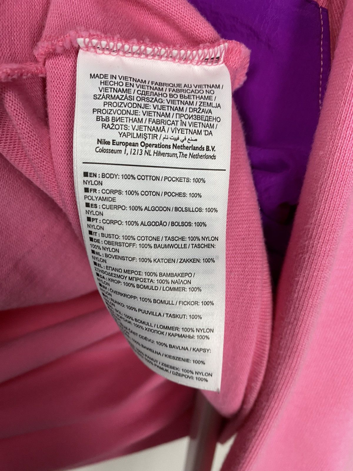 Nike × Nike ACG Nike ACG pink cargo sweatshirt nylon pocket Size US L / EU 52-54 / 3 - 6 Thumbnail