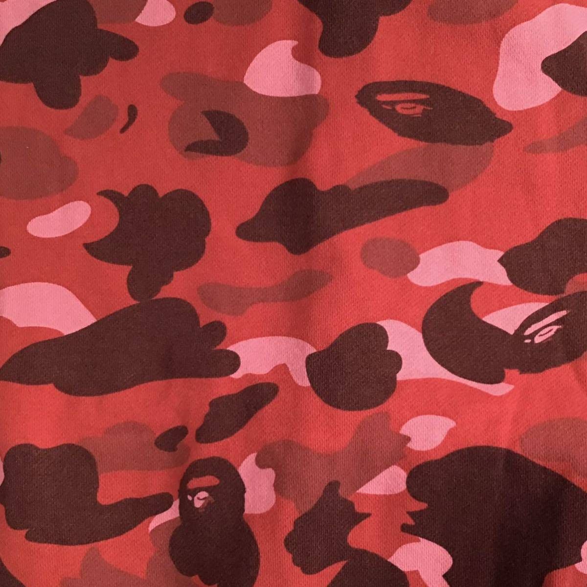 Bape × Nigo BAPE camo zip hoodie vest a bathing ape red camo Size US M / EU 48-50 / 2 - 4 Thumbnail