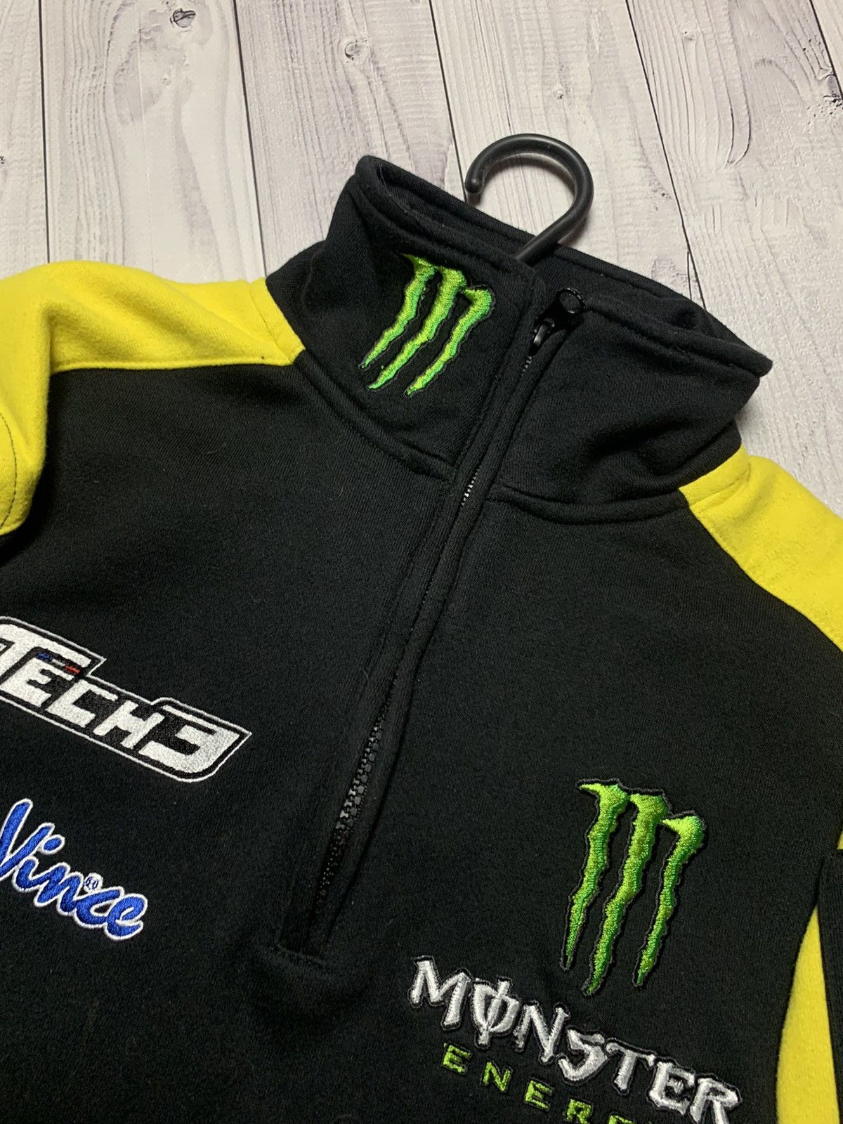 Vintage Vintage Racing jacket monster tech 3 logo Size US S / EU 44-46 / 1 - 3 Thumbnail