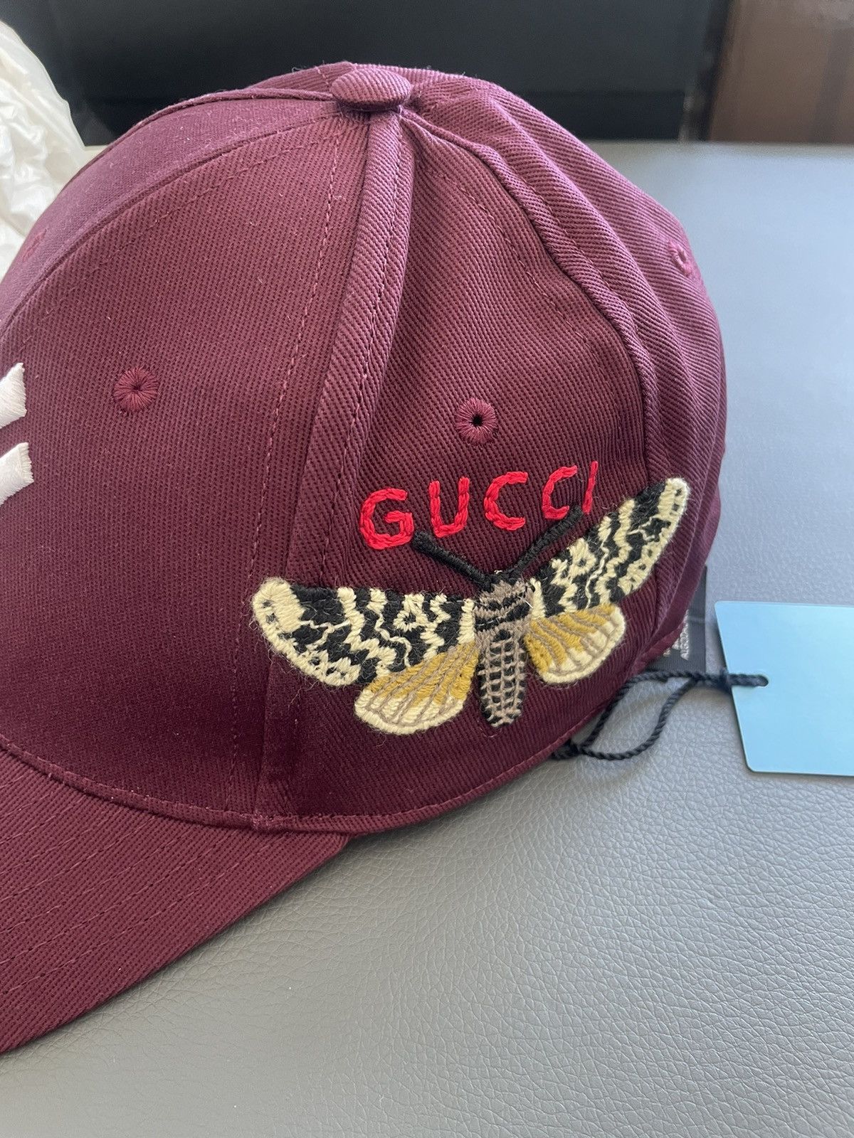 Gucci × New York Yankees Rare Limited Edition Gucci x Yankees Logo Hat Brand New Size ONE SIZE - 16 Thumbnail