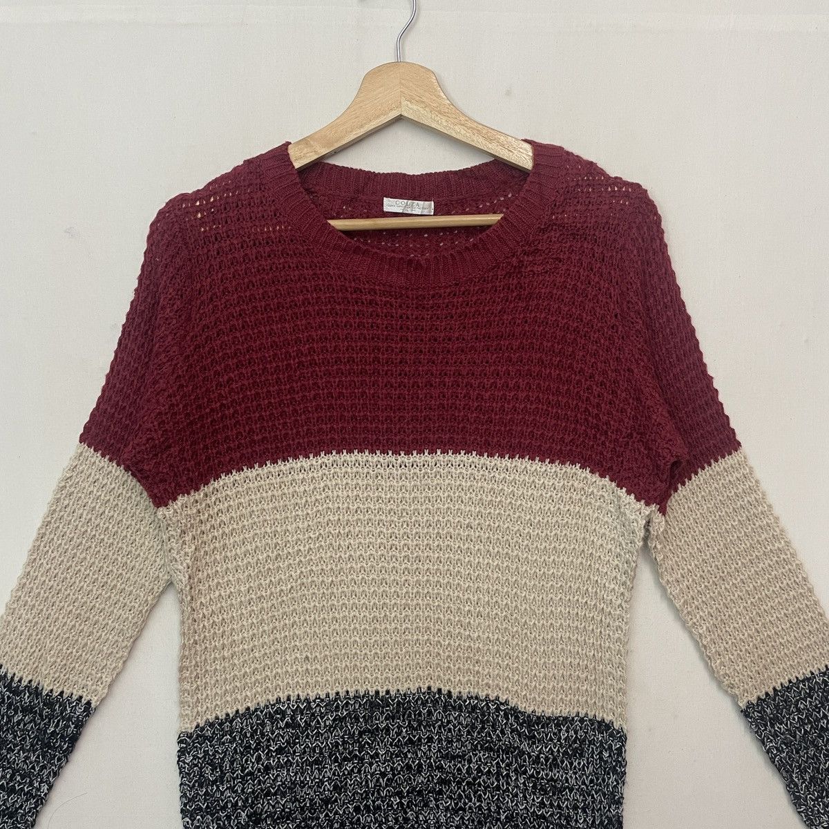 Aran Isles Knitwear C.O.L.Z.A SUPER SOPNISFICATED FACTORY Knit Pullover Sweater Size US M / EU 48-50 / 2 - 2 Thumbnail