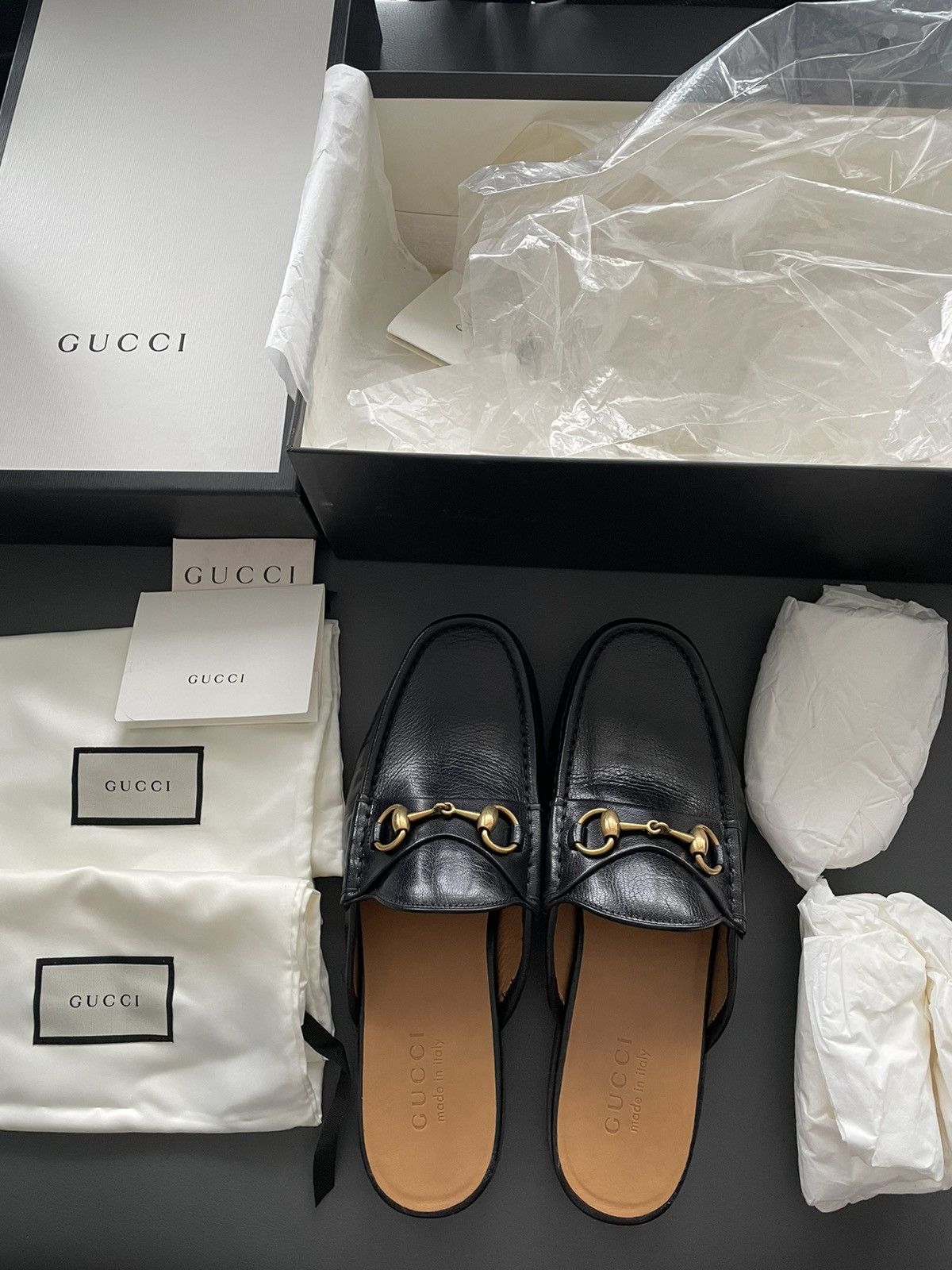 Gucci Super Iconic Sold Out Horsebit Leather Quentin Leather Lofer Size US 8.5 / EU 41-42 - 18 Thumbnail
