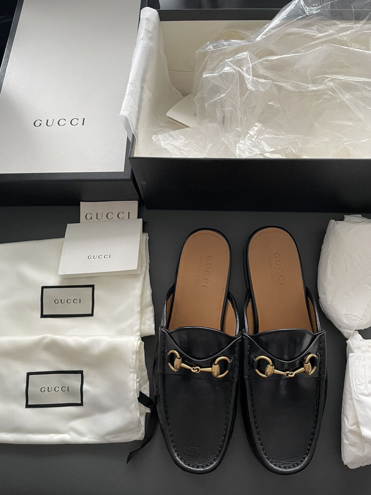 Gucci Super Iconic Sold Out Horsebit Leather Quentin Leather Lofer Size US 8.5 / EU 41-42 - 22 Thumbnail