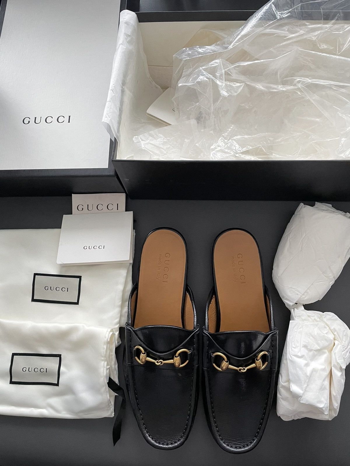 Gucci Super Iconic Sold Out Horsebit Leather Quentin Leather Lofer Size US 8.5 / EU 41-42 - 13 Thumbnail