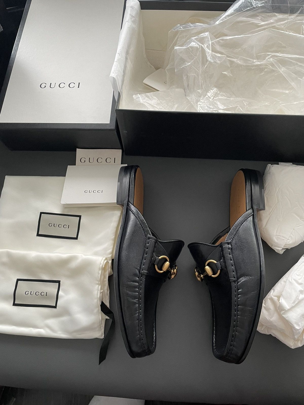 Gucci Super Iconic Sold Out Horsebit Leather Quentin Leather Lofer Size US 8.5 / EU 41-42 - 3 Thumbnail
