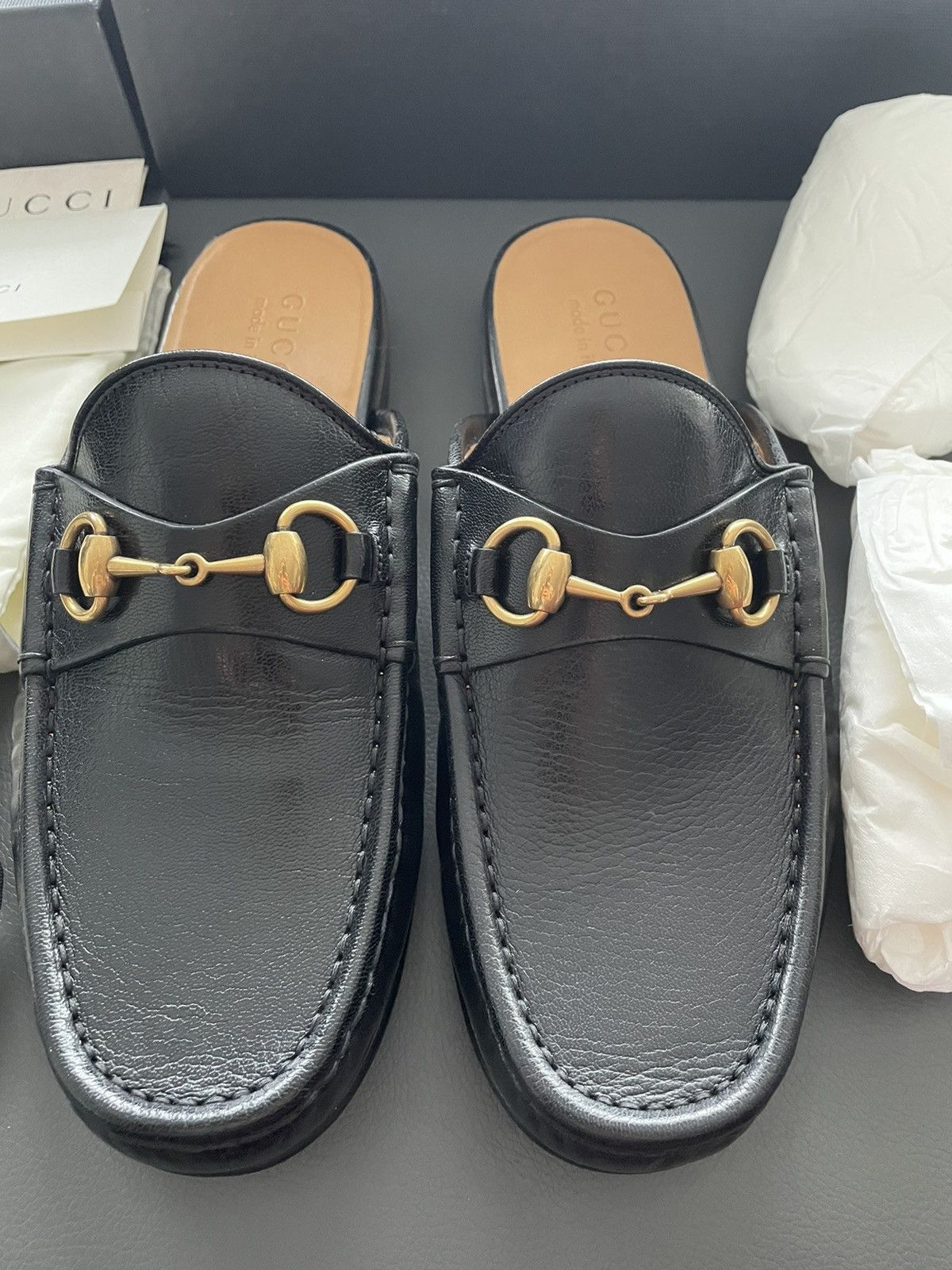 Gucci Super Iconic Sold Out Horsebit Leather Quentin Leather Lofer Size US 8.5 / EU 41-42 - 14 Thumbnail
