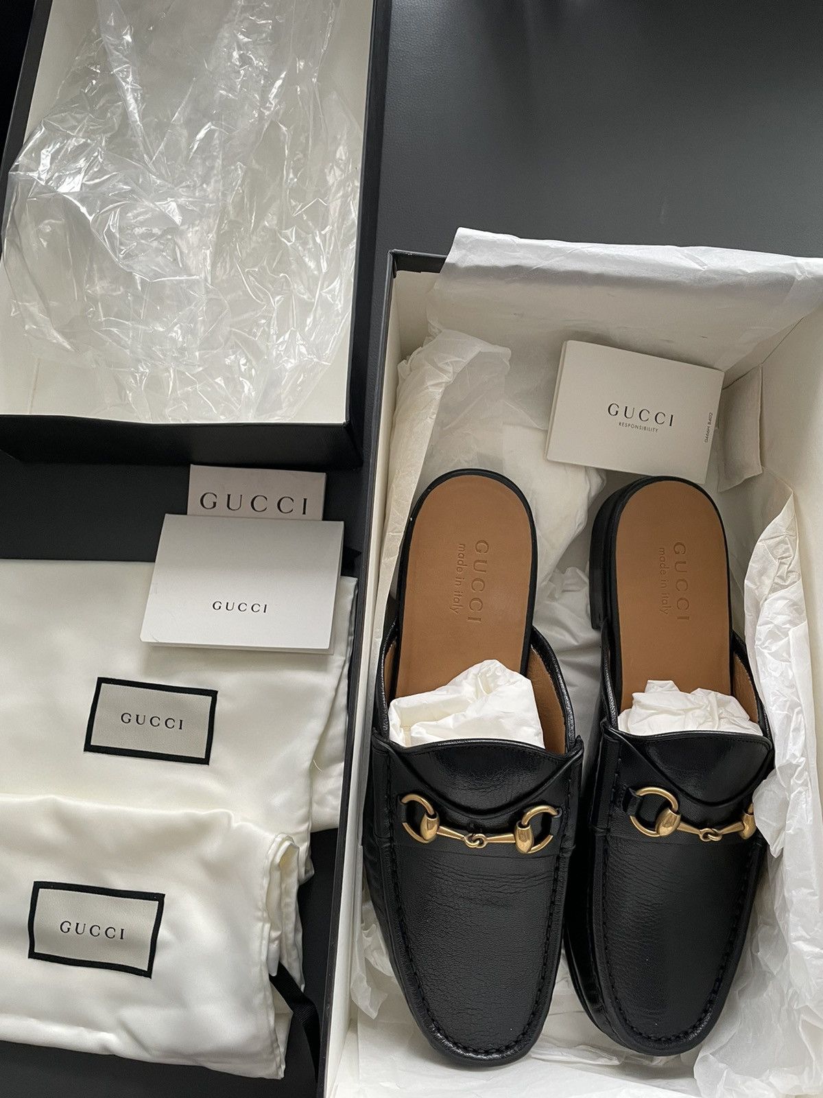 Gucci Super Iconic Sold Out Horsebit Leather Quentin Leather Lofer Size US 8.5 / EU 41-42 - 7 Thumbnail