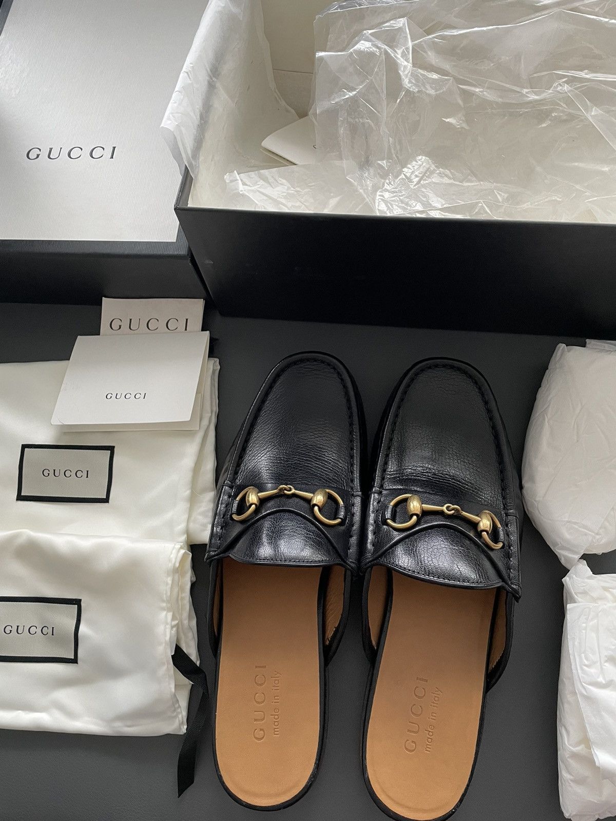 Gucci Super Iconic Sold Out Horsebit Leather Quentin Leather Lofer Size US 8.5 / EU 41-42 - 2 Thumbnail