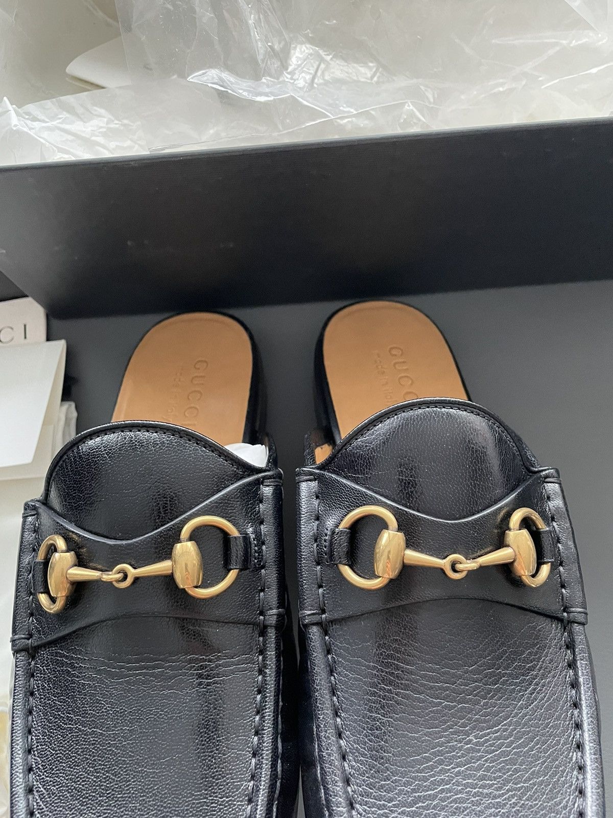 Gucci Super Iconic Sold Out Horsebit Leather Quentin Leather Lofer Size US 8.5 / EU 41-42 - 11 Thumbnail