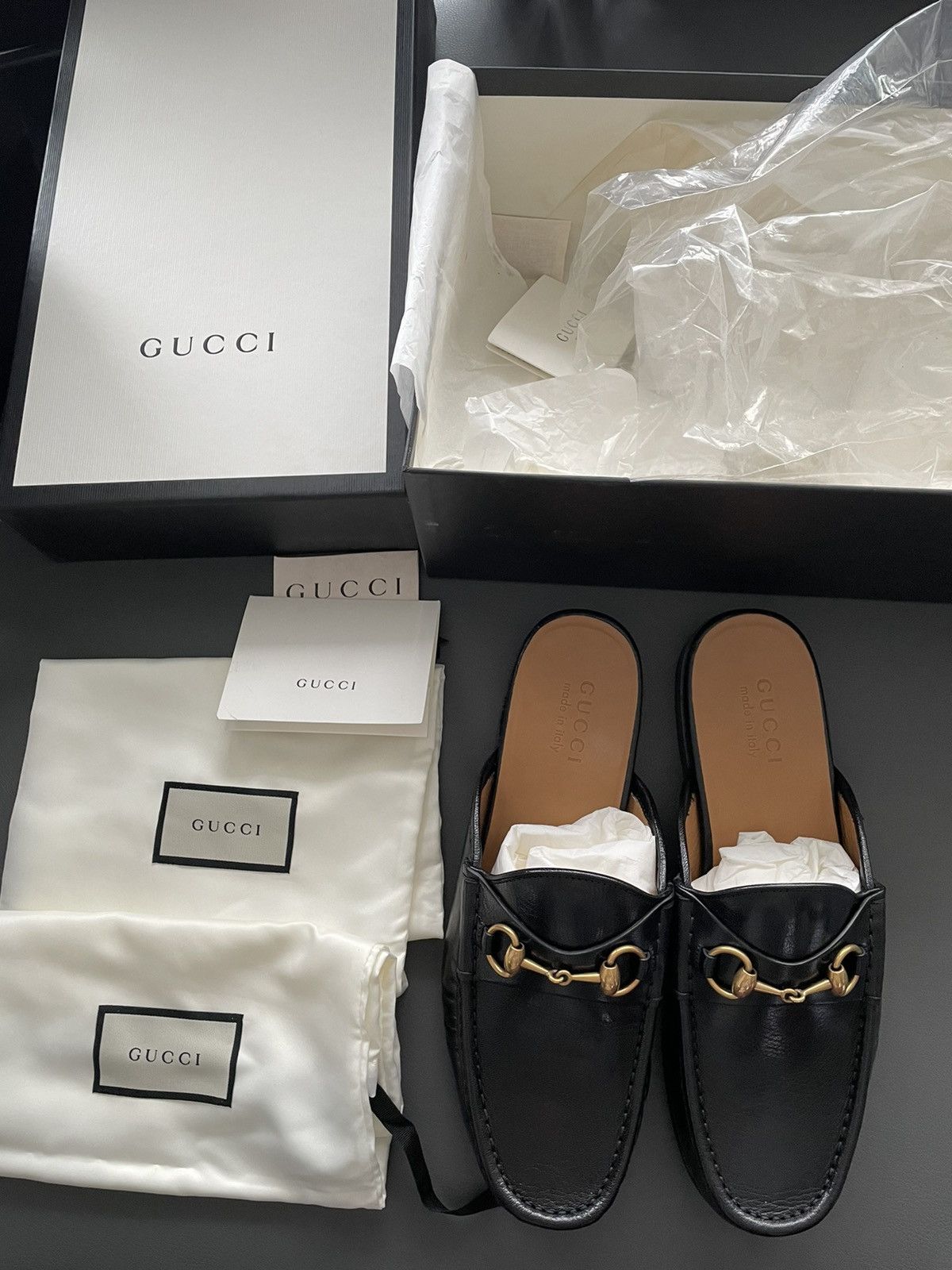 Gucci Super Iconic Sold Out Horsebit Leather Quentin Leather Lofer Size US 8.5 / EU 41-42 - 1 Thumbnail