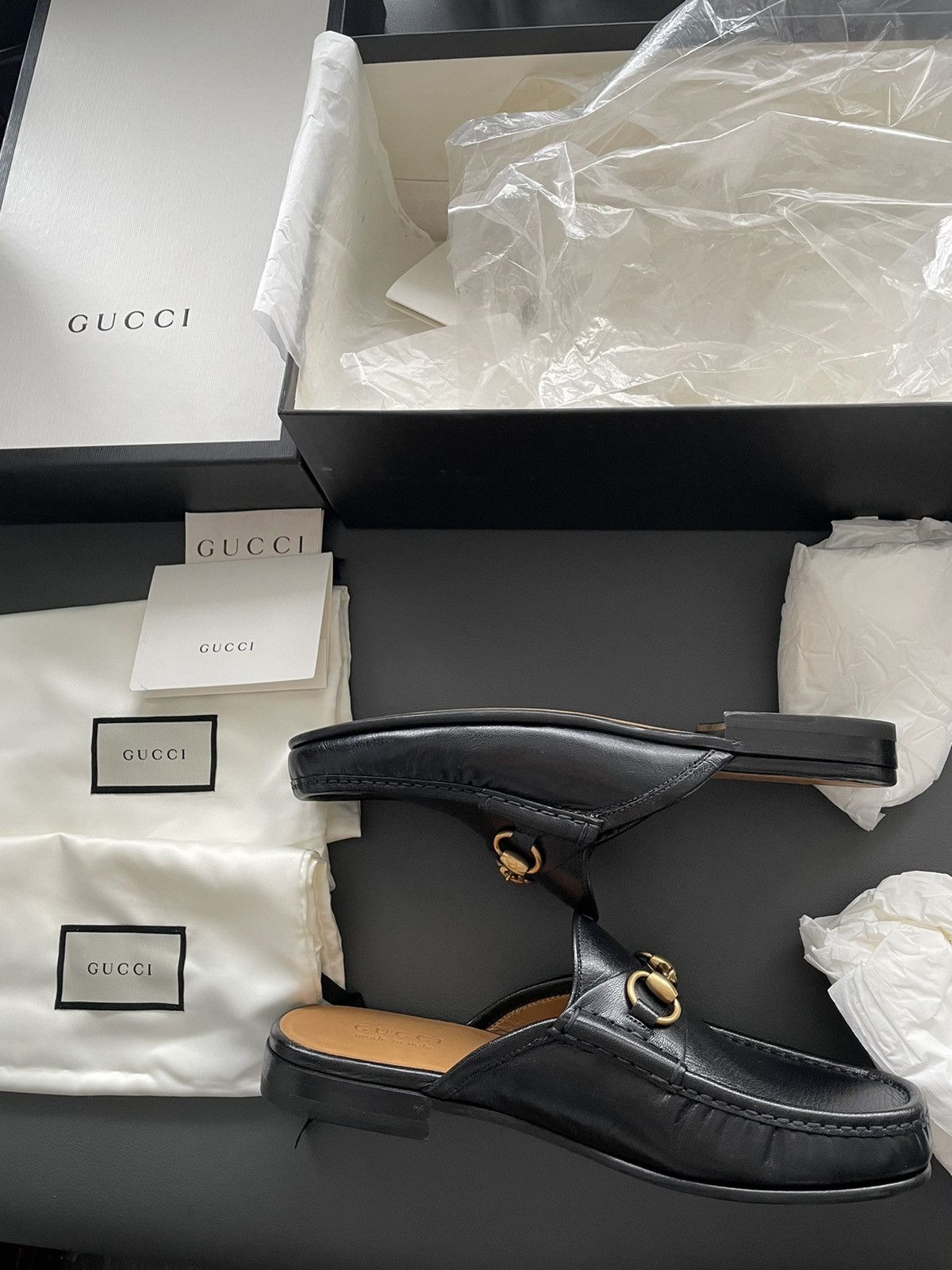 Gucci Super Iconic Sold Out Horsebit Leather Quentin Leather Lofer Size US 8.5 / EU 41-42 - 21 Thumbnail