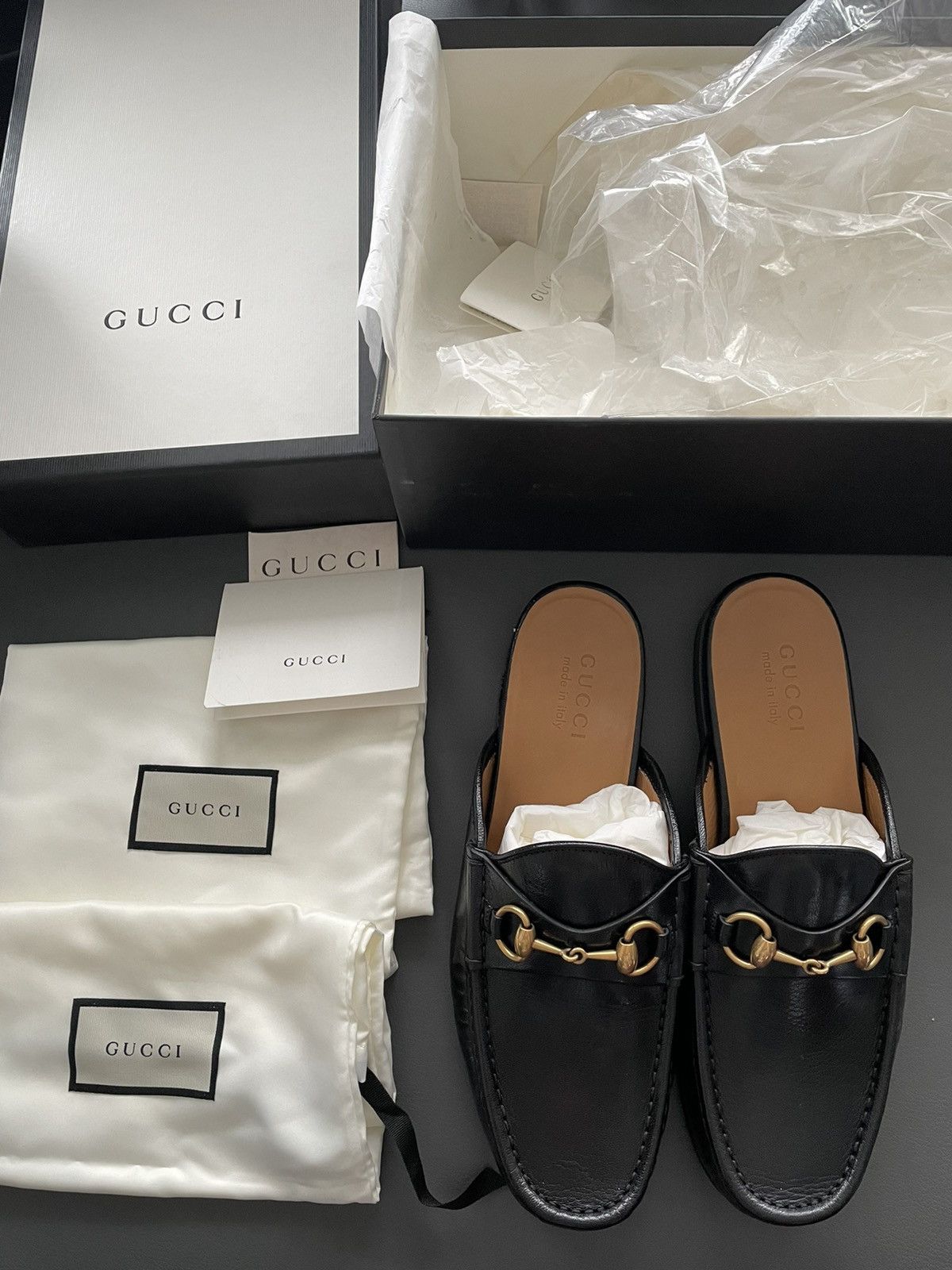 Gucci Super Iconic Sold Out Horsebit Leather Quentin Leather Lofer Size US 8.5 / EU 41-42 - 9 Thumbnail