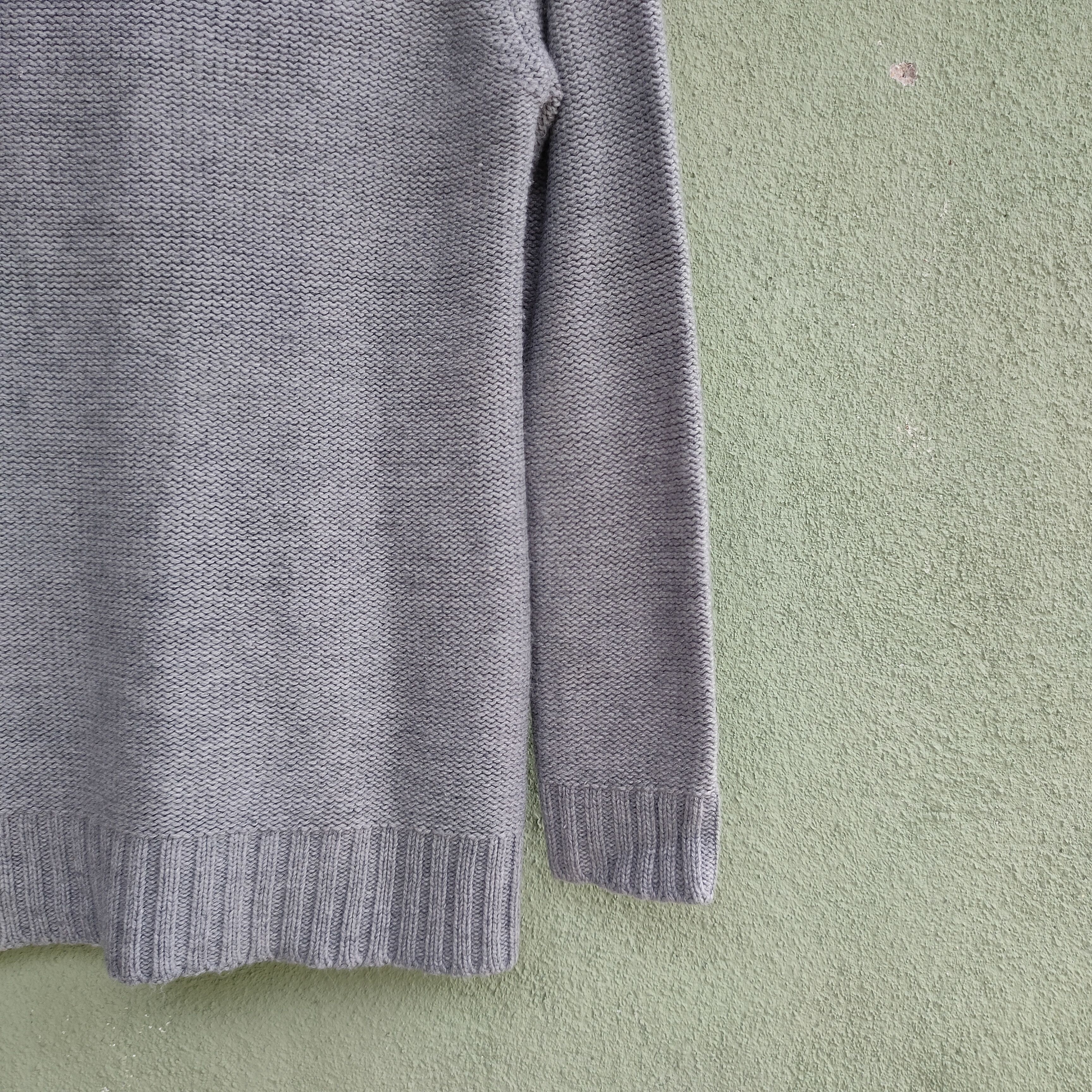 Aran Isles Knitwear Vintage GROVE Grey Colour Knitwear Cardigan Size US S / EU 44-46 / 1 - 8 Thumbnail