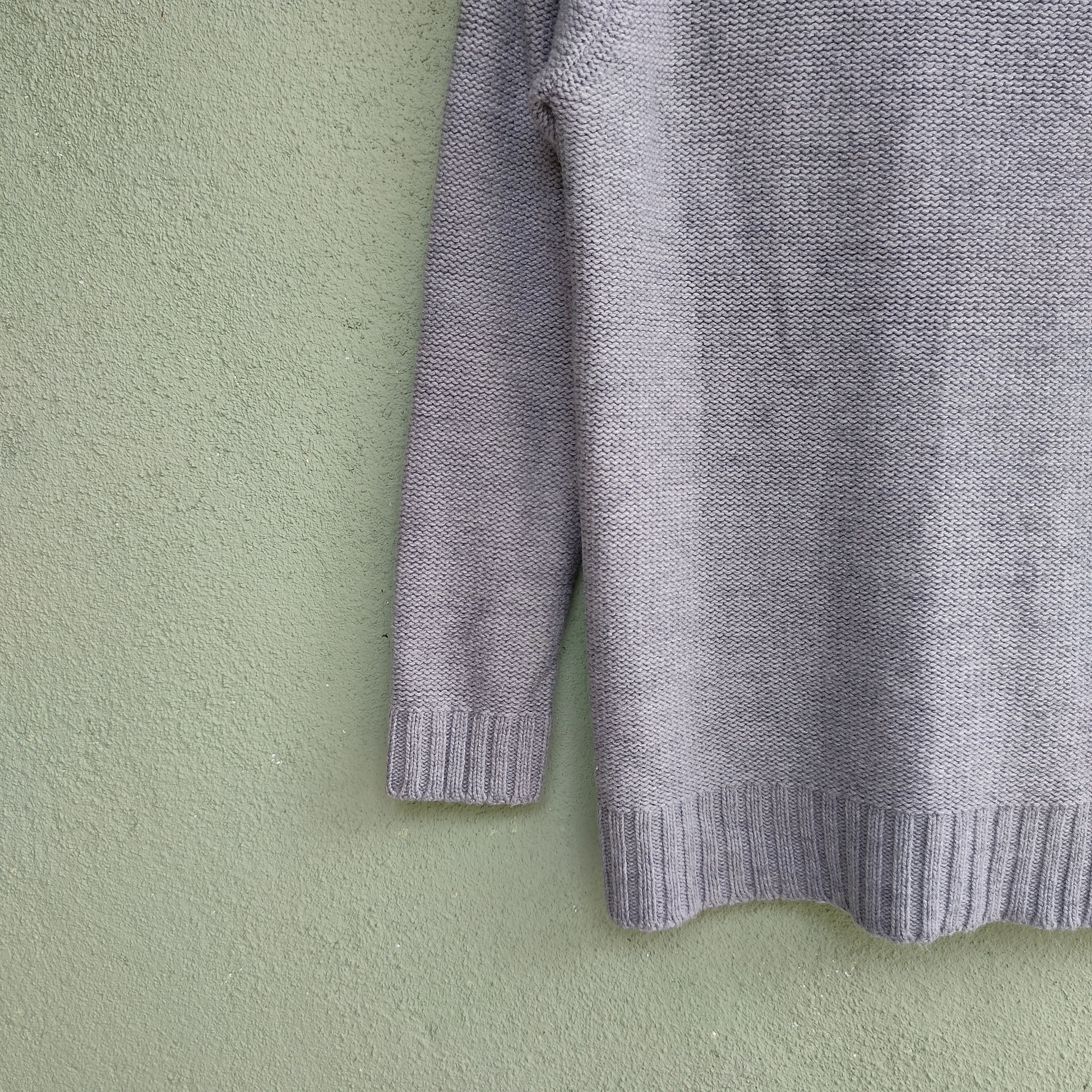 Aran Isles Knitwear Vintage GROVE Grey Colour Knitwear Cardigan Size US S / EU 44-46 / 1 - 9 Thumbnail