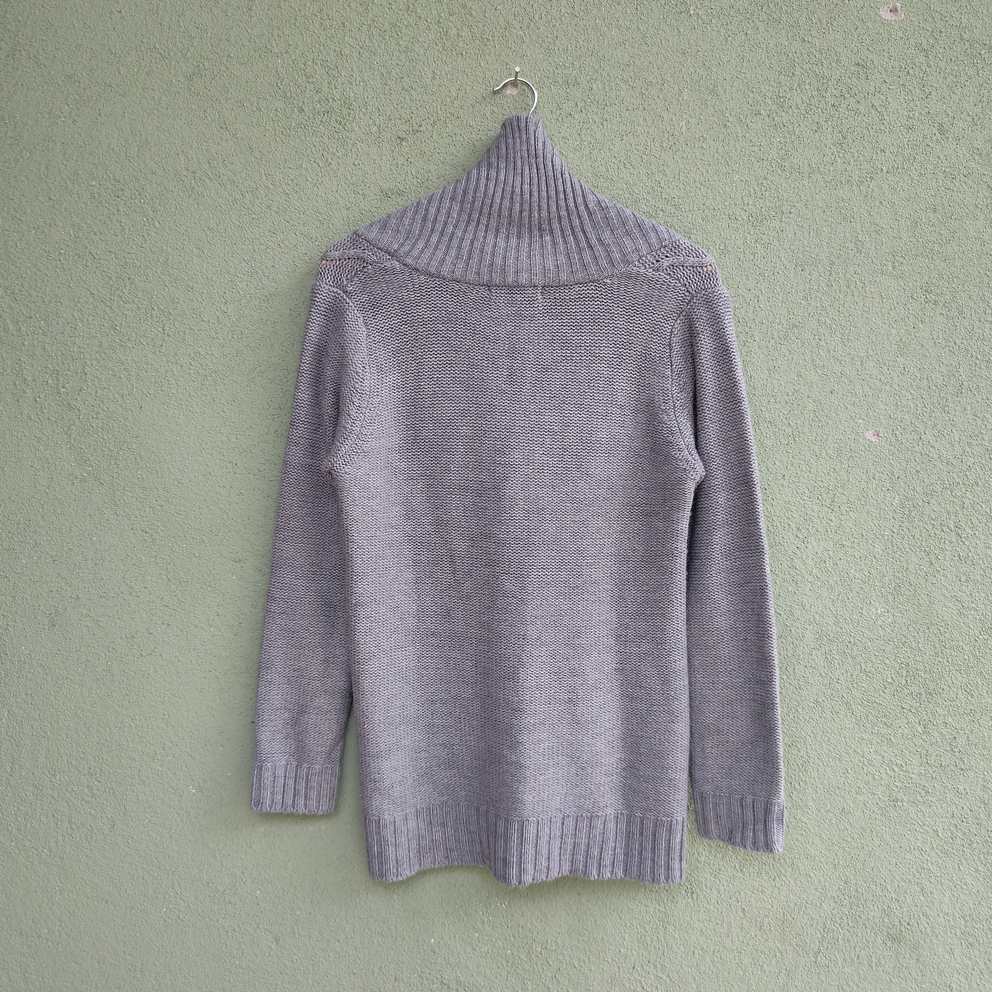 Aran Isles Knitwear Vintage GROVE Grey Colour Knitwear Cardigan Size US S / EU 44-46 / 1 - 11 Thumbnail