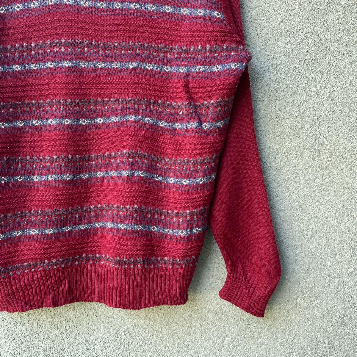 Aran Isles Knitwear Vintage‼️ SALOON EXPRESS Crewneck Knitwear Sweater Jumper! Size US M / EU 48-50 / 2 - 6 Thumbnail