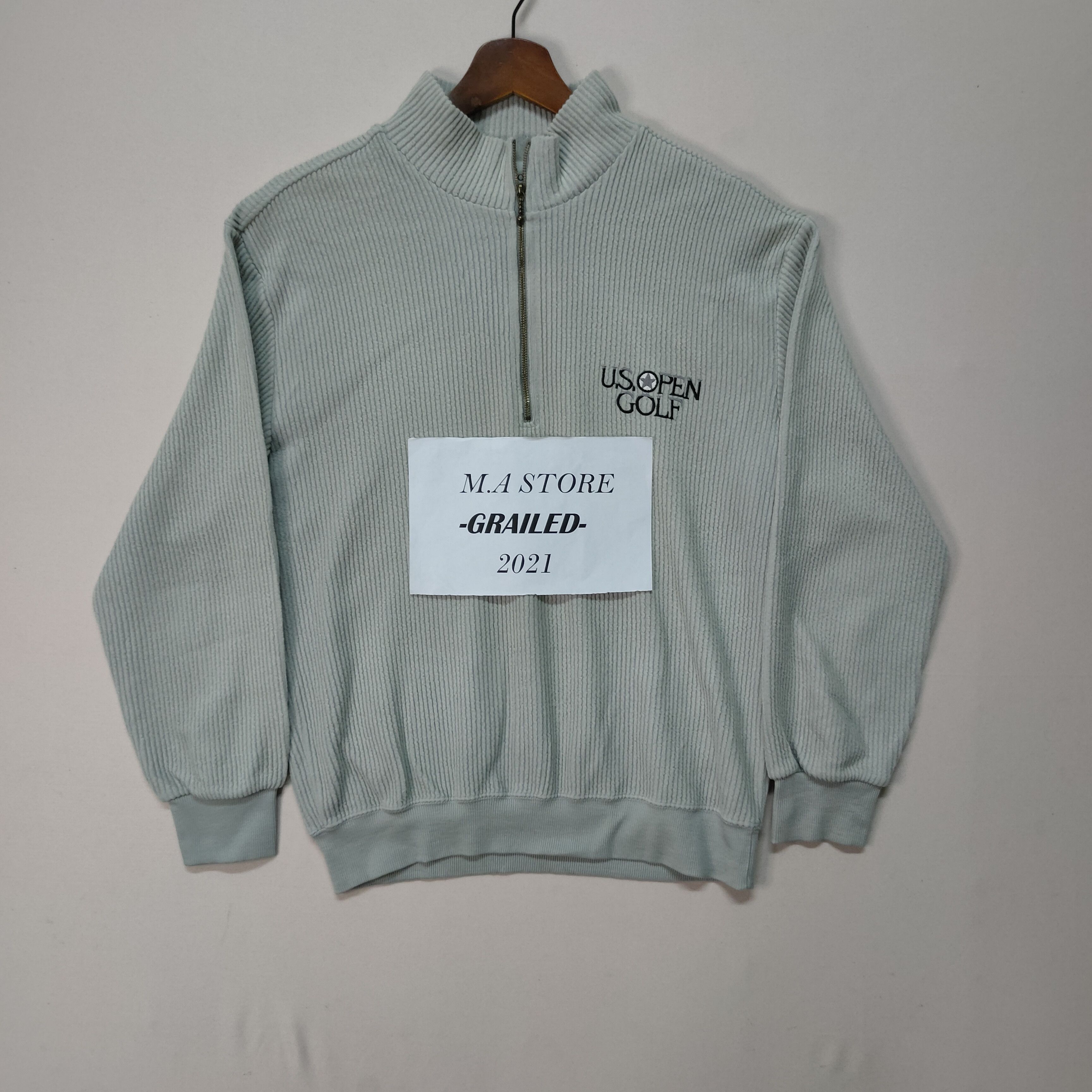 Vintage VINTAGE U.S OPEN GOLF EMBROIDERY SMALL LOGO SWEATSHIRT Size US M / EU 48-50 / 2 - 1 Thumbnail