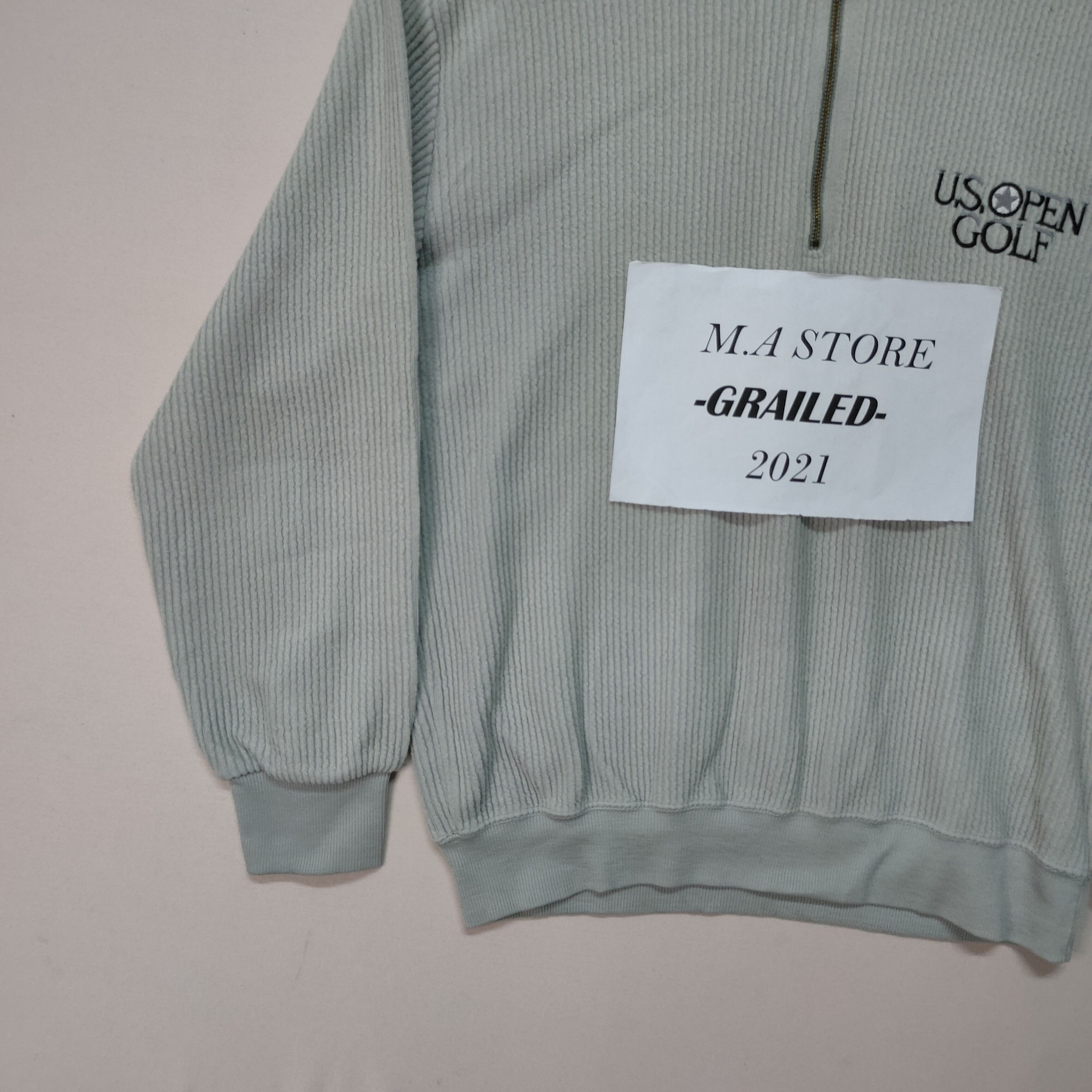 Vintage VINTAGE U.S OPEN GOLF EMBROIDERY SMALL LOGO SWEATSHIRT Size US M / EU 48-50 / 2 - 4 Thumbnail