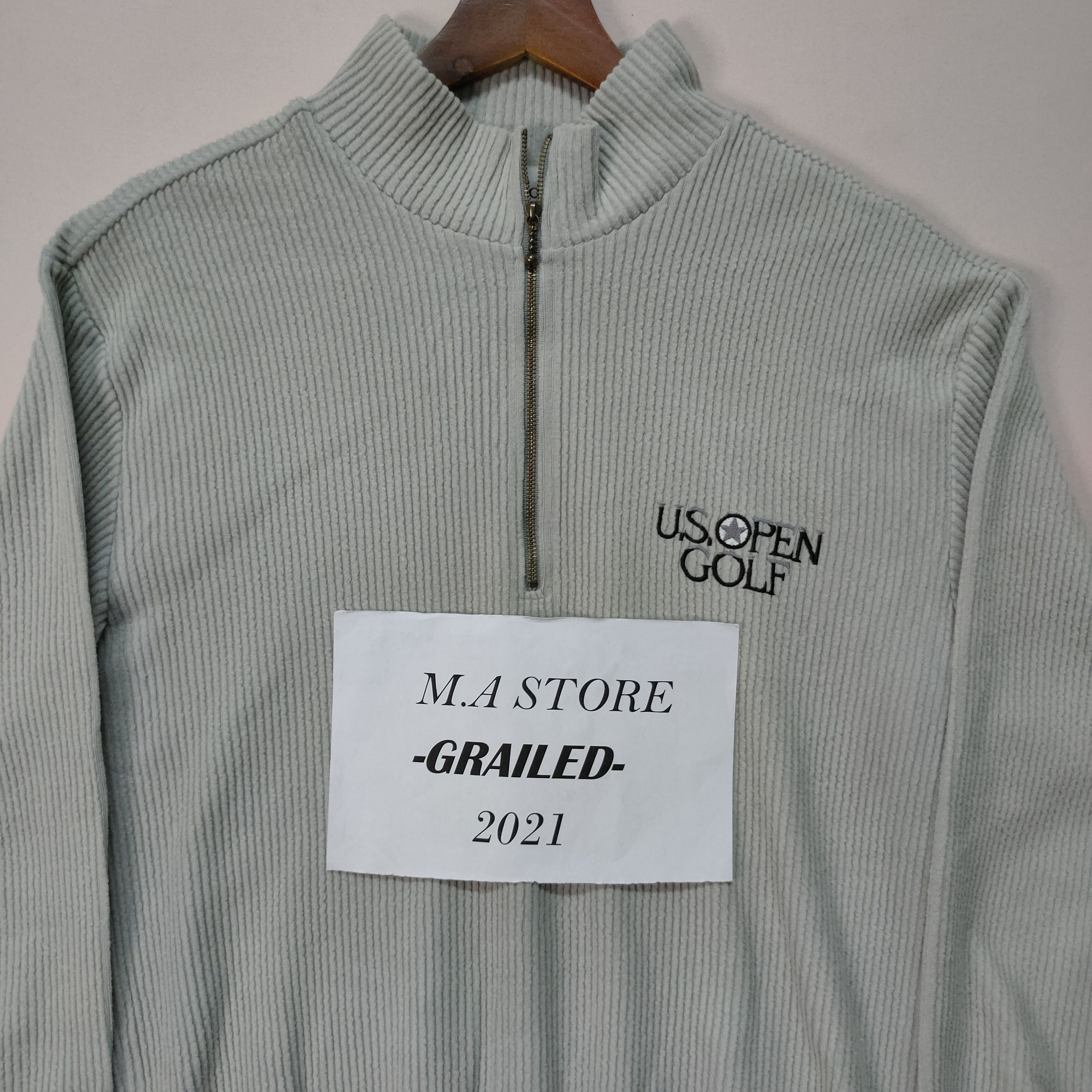 Vintage VINTAGE U.S OPEN GOLF EMBROIDERY SMALL LOGO SWEATSHIRT Size US M / EU 48-50 / 2 - 2 Thumbnail