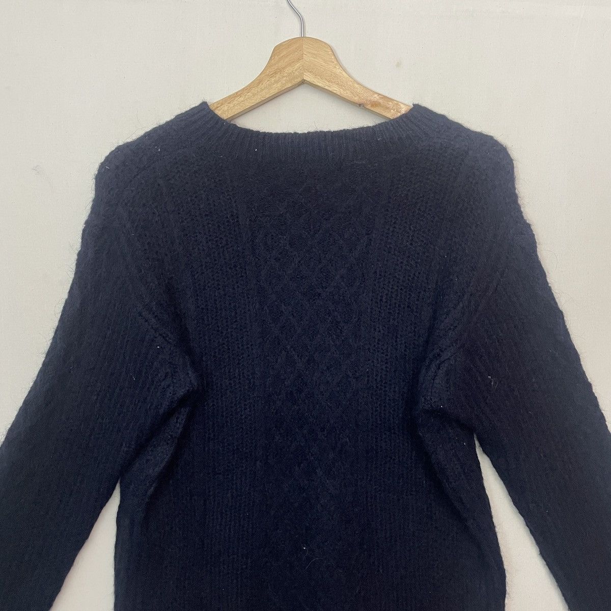 Aran Isles Knitwear × Uniqlo Vintage INES DE LA FRESSANGE PARIS MOHIR by Uniqlo Knitwear Size US S / EU 44-46 / 1 - 7 Thumbnail