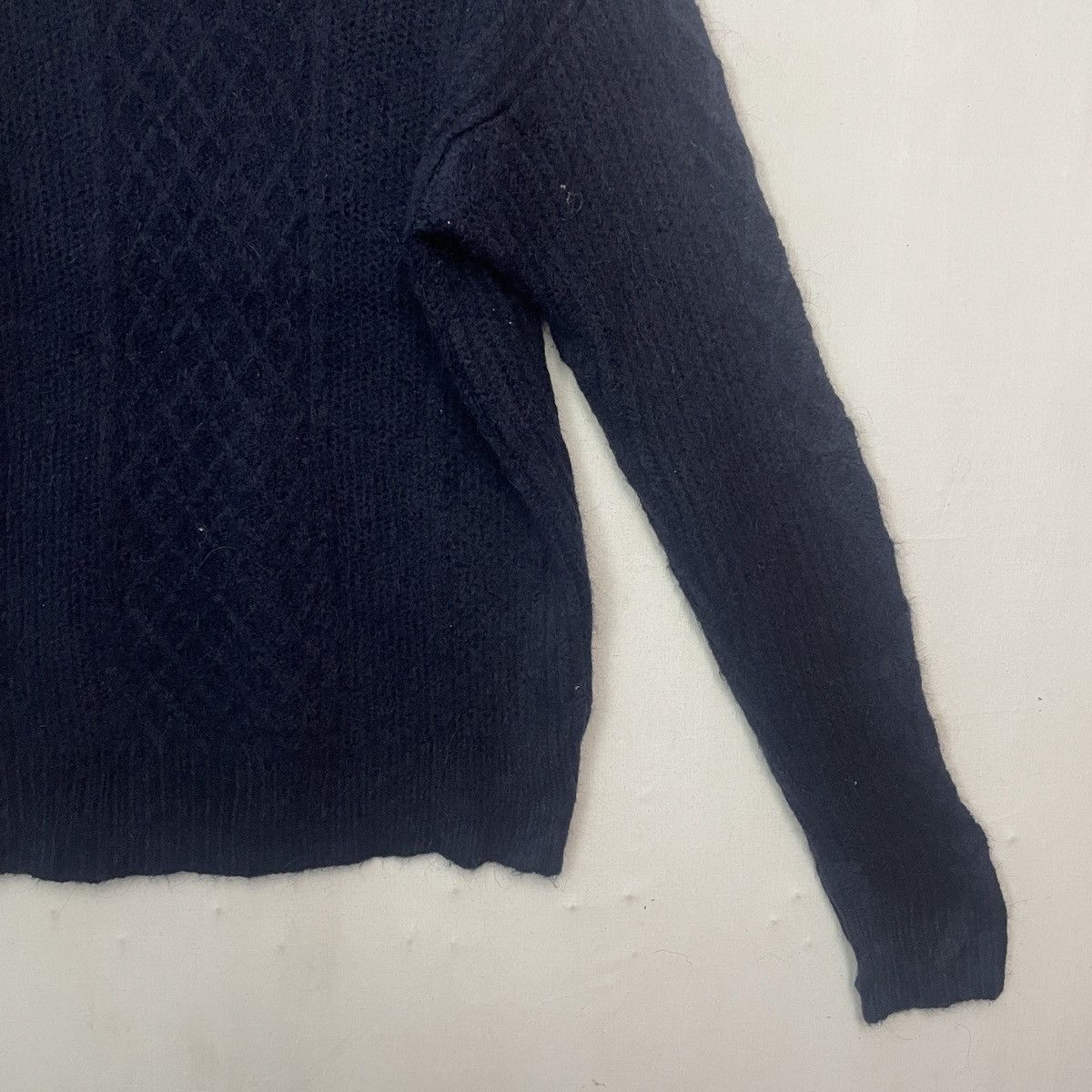 Aran Isles Knitwear × Uniqlo Vintage INES DE LA FRESSANGE PARIS MOHIR by Uniqlo Knitwear Size US S / EU 44-46 / 1 - 9 Thumbnail