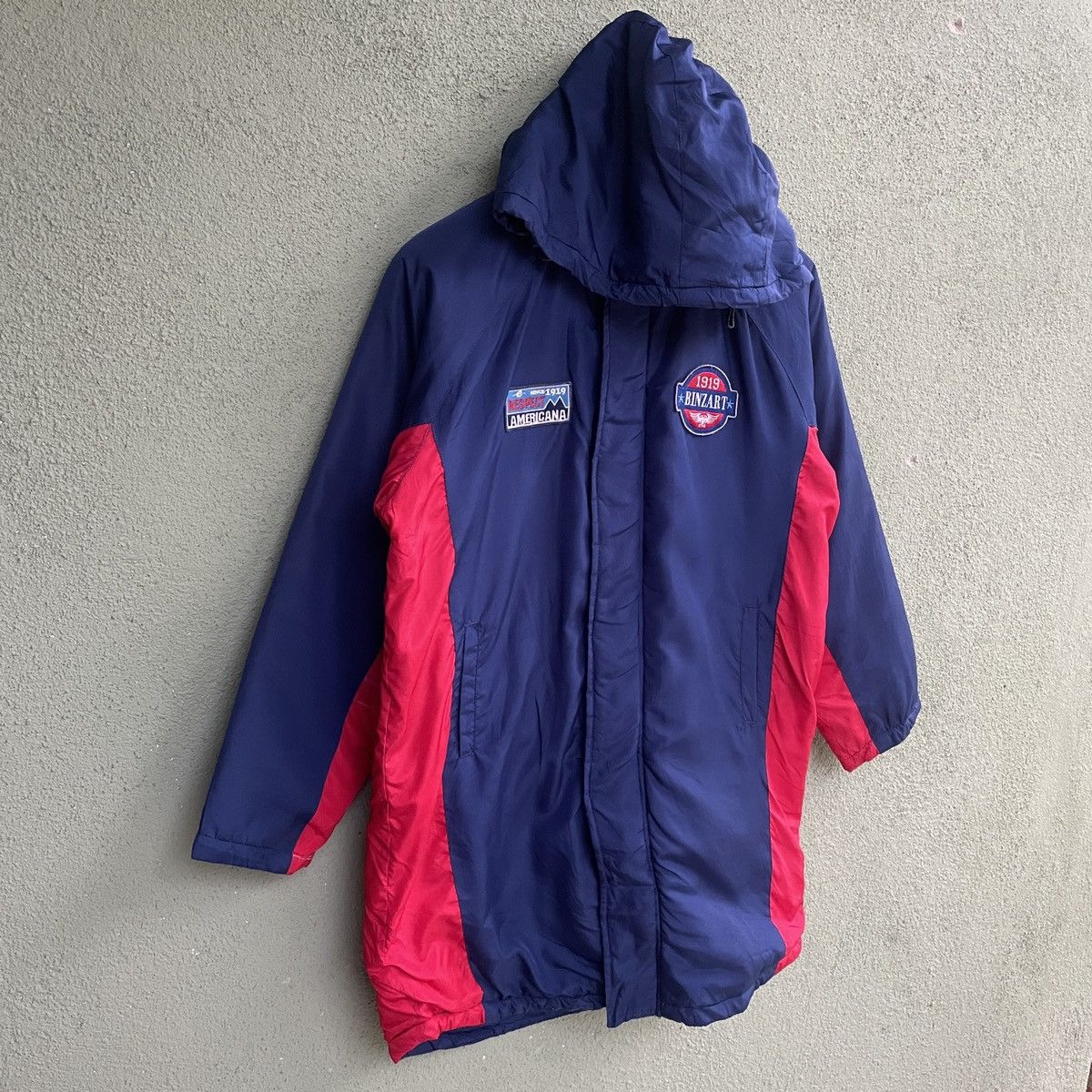 Designer × Vintage Vintage BINZART 1919s Zipper Ups hoodie Jacket Size US M / EU 48-50 / 2 - 4 Thumbnail