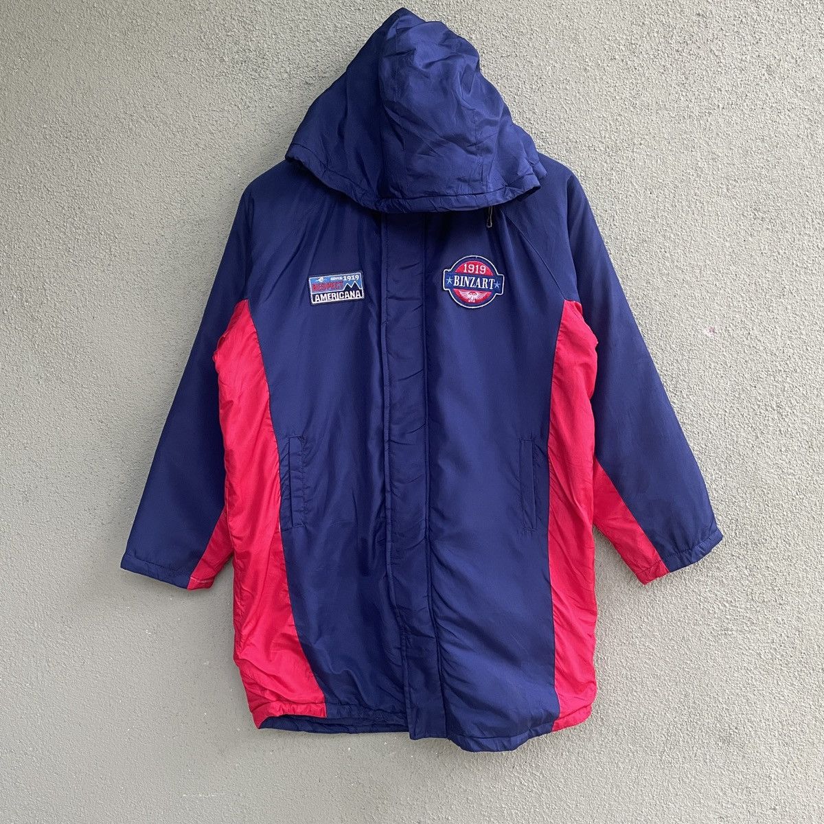 Designer × Vintage Vintage BINZART 1919s Zipper Ups hoodie Jacket Size US M / EU 48-50 / 2 - 2 Thumbnail