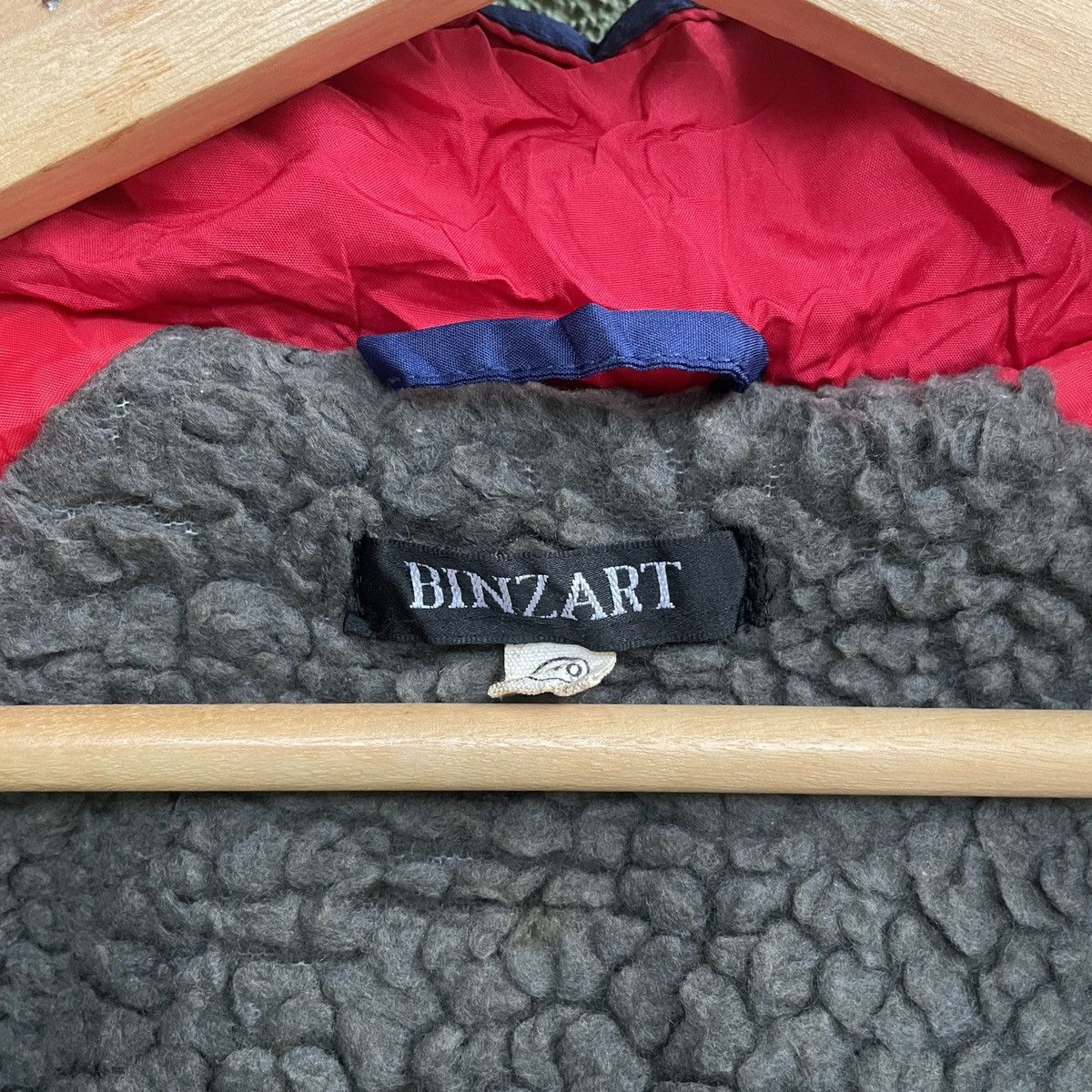 Designer × Vintage Vintage BINZART 1919s Zipper Ups hoodie Jacket Size US M / EU 48-50 / 2 - 8 Thumbnail