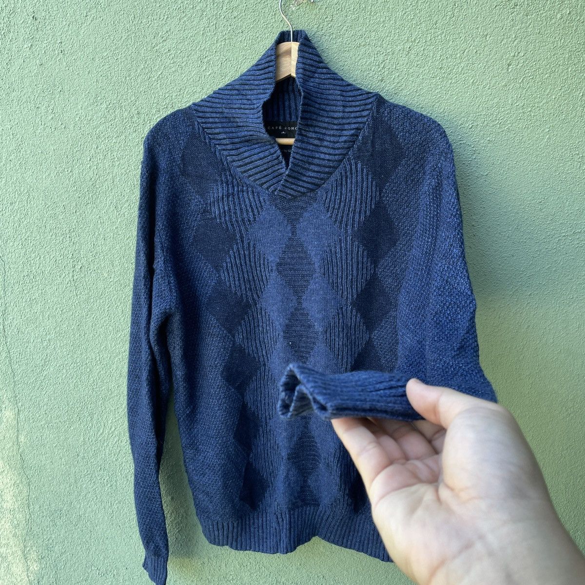 Aran Isles Knitwear Vintage CAFE SOHO PRODUCT BY GIM Knitwear Sweater!! Size US M / EU 48-50 / 2 - 2 Thumbnail