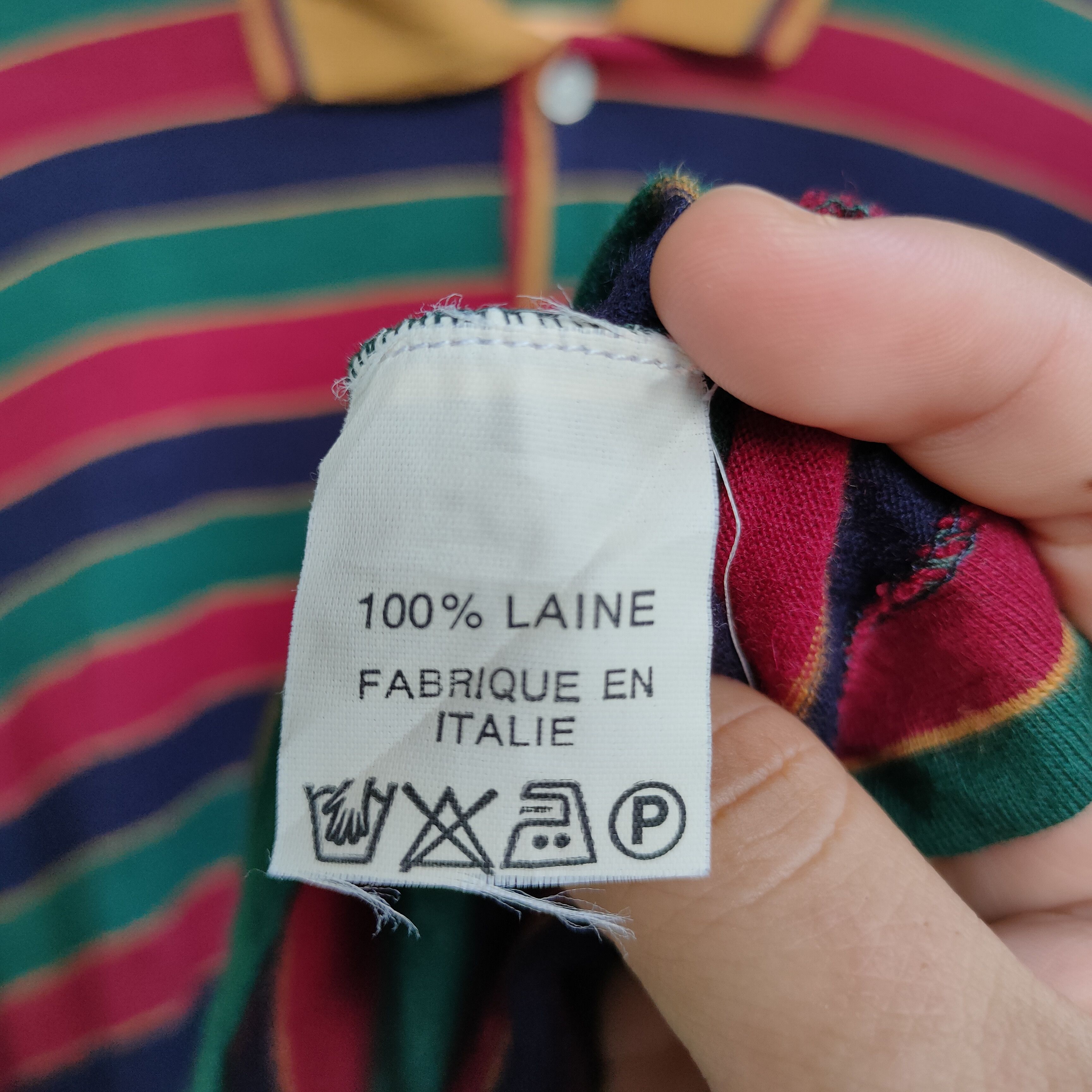 Alfred Dunhill Vintage Dunhill Made In Italy Long Sleeve Polos Shirt Size US M / EU 48-50 / 2 - 4 Thumbnail