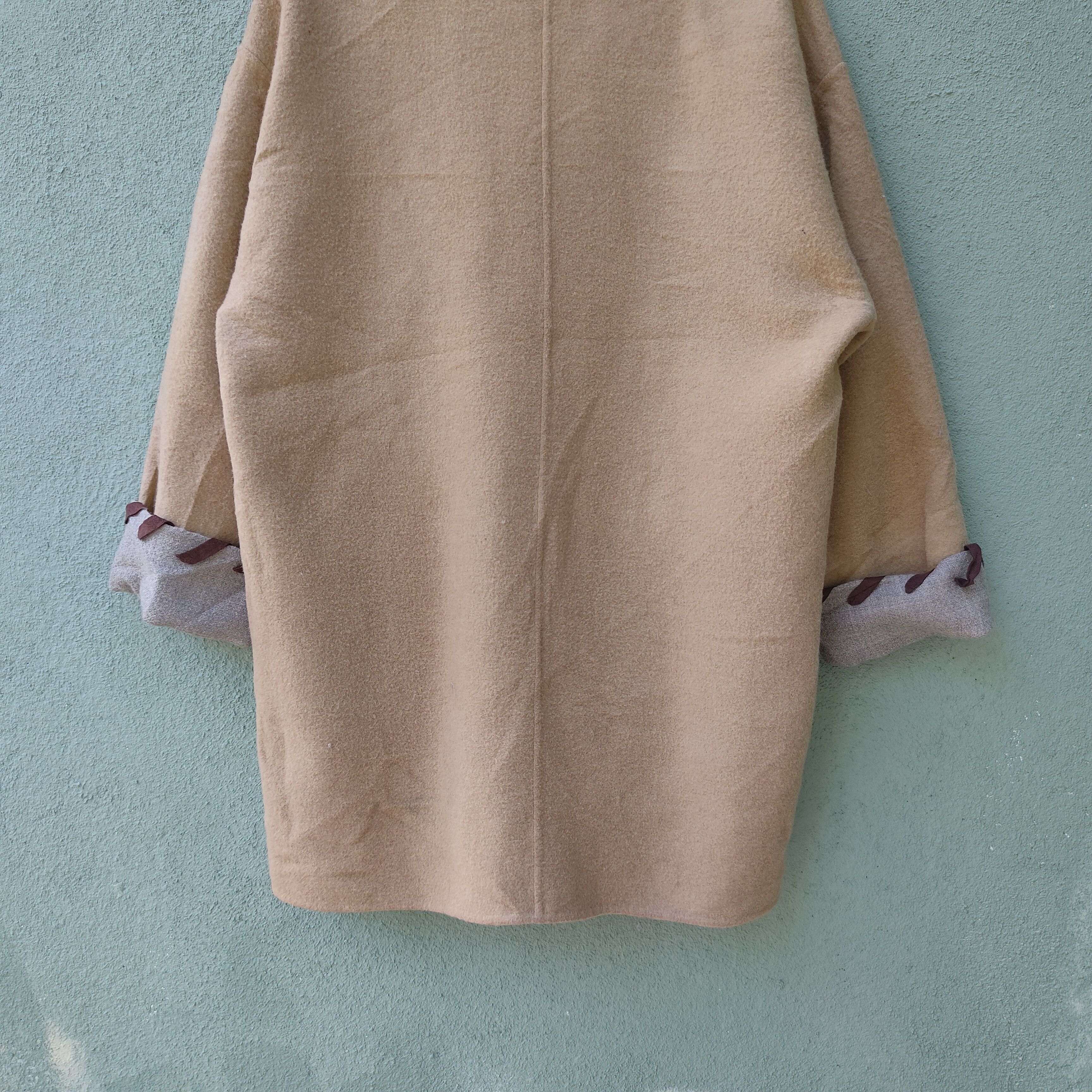 Designer Vintage Louis J Boutique Long Wool Coat Jacket Size US L / EU 52-54 / 3 - 9 Thumbnail