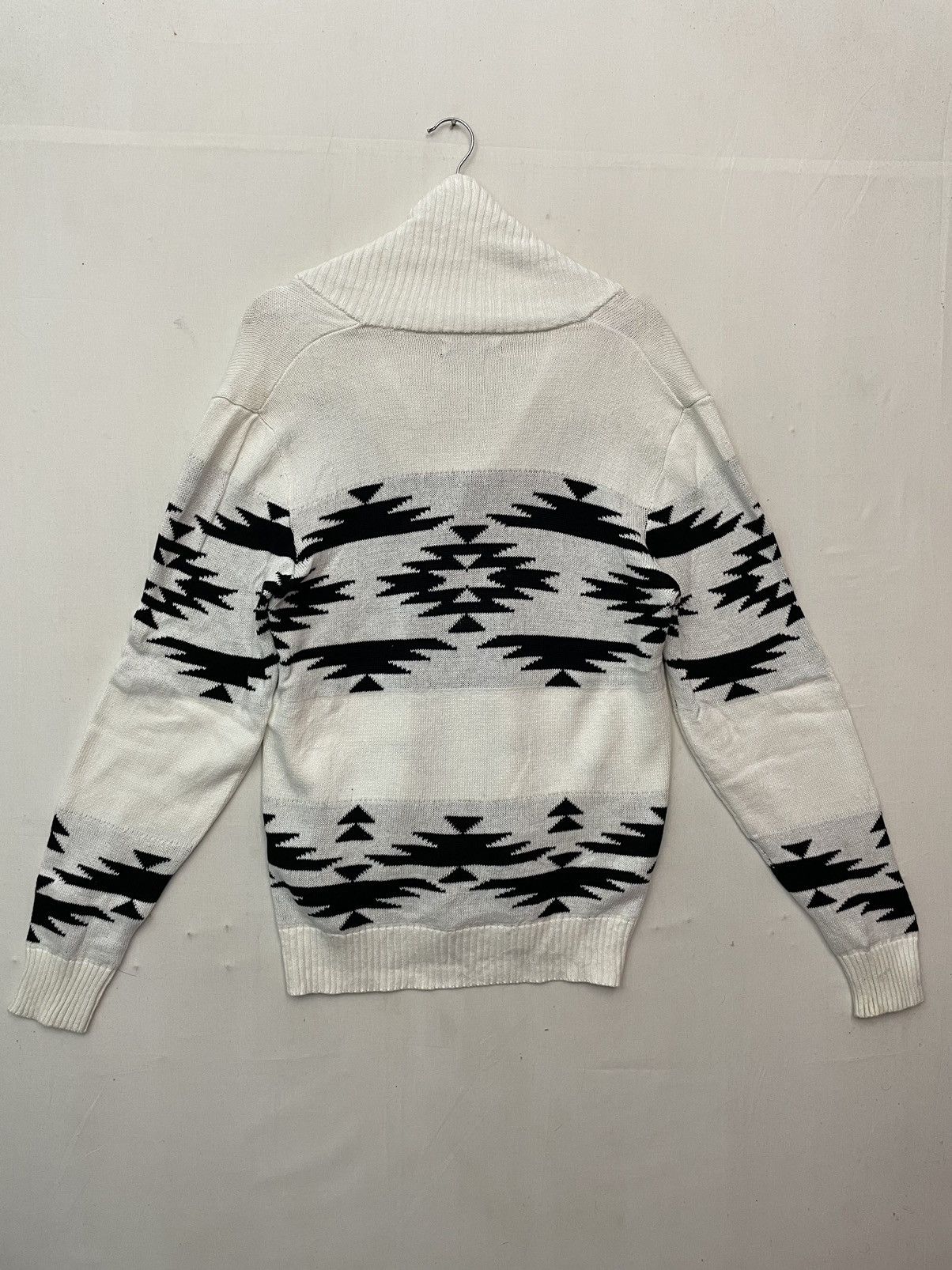 Aran Isles Knitwear Vintage🔥 BLING LEADA NAVAJO style Cardigan Knitwear RARE!! Size US M / EU 48-50 / 2 - 7 Thumbnail