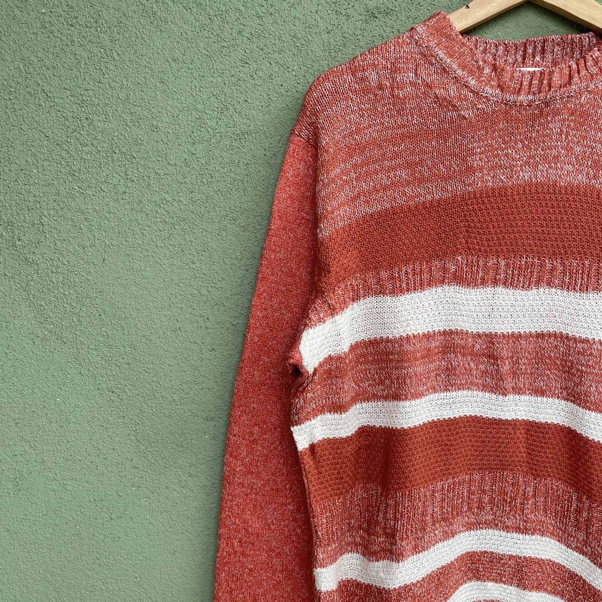 Aran Isles Knitwear × Madison × Other Vintage MADISON WALKER Stripe Knitwear Sweater Jumper Size US L / EU 52-54 / 3 - 5 Thumbnail
