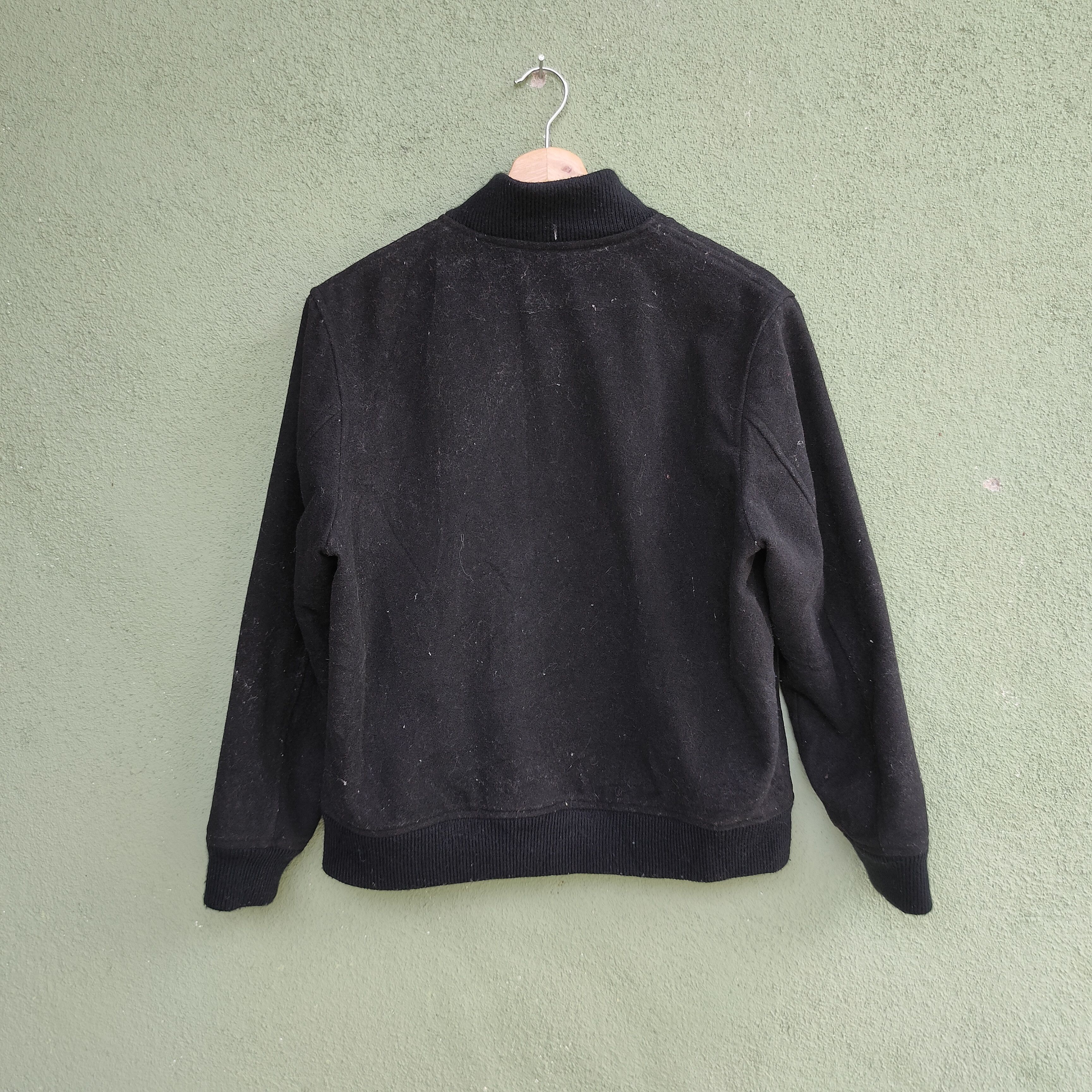Japanese Brand Vintage Japanese Black Buttons Ups Varsity Jacket Size US M / EU 48-50 / 2 - 11 Thumbnail