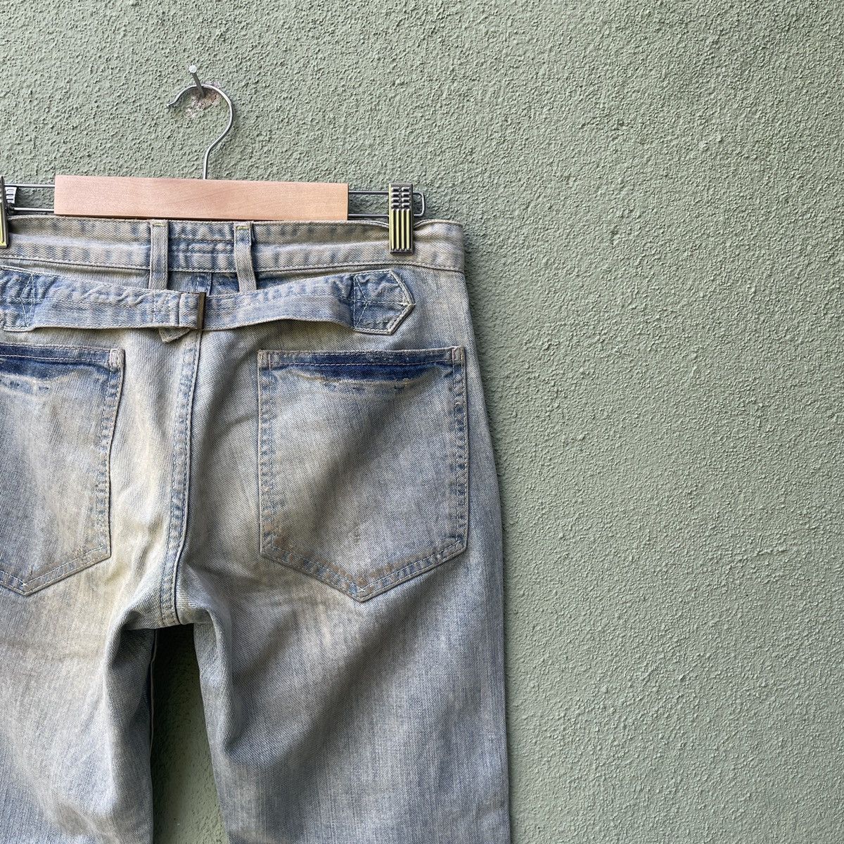 Polo Ralph Lauren Vintage RALPH LAUREN Faded Distressed Denim Jeans Pants Size US 29 - 10 Thumbnail