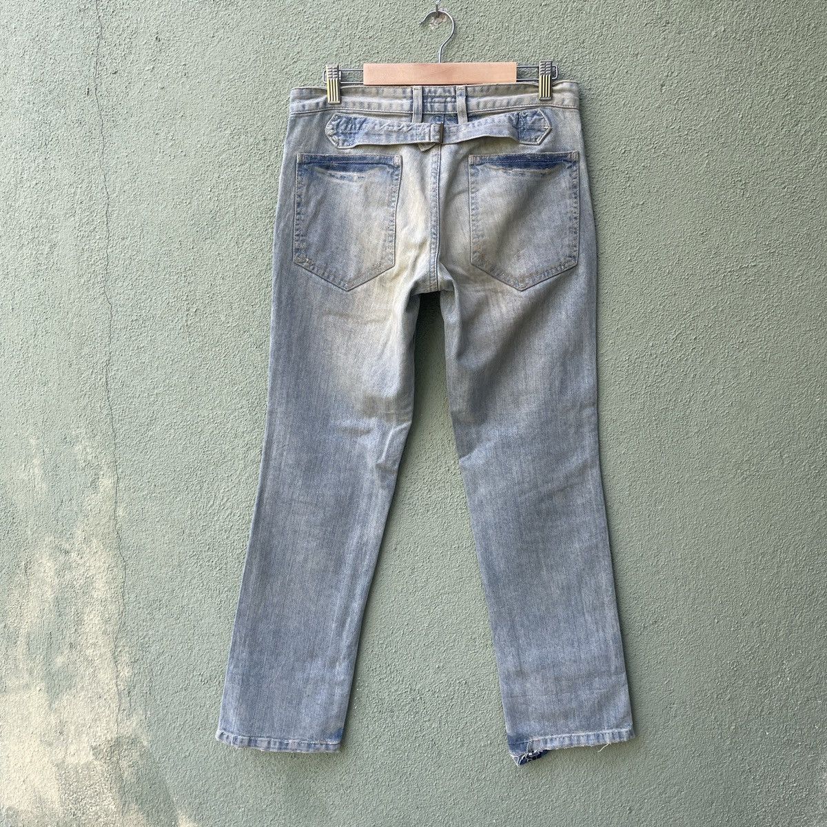 Polo Ralph Lauren Vintage RALPH LAUREN Faded Distressed Denim Jeans Pants Size US 29 - 14 Thumbnail