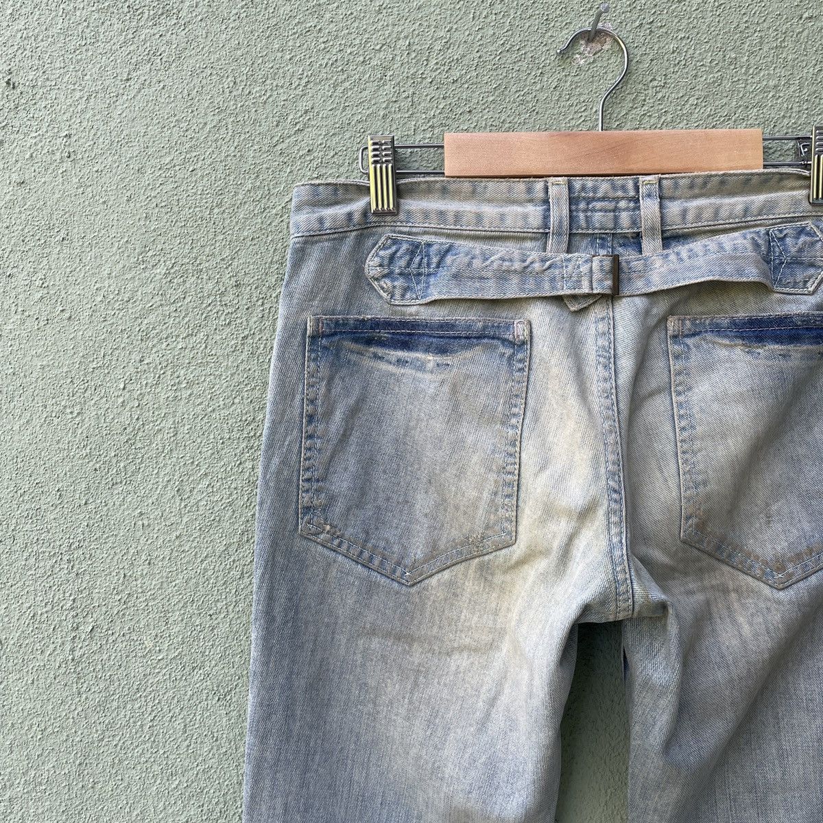 Polo Ralph Lauren Vintage RALPH LAUREN Faded Distressed Denim Jeans Pants Size US 29 - 11 Thumbnail