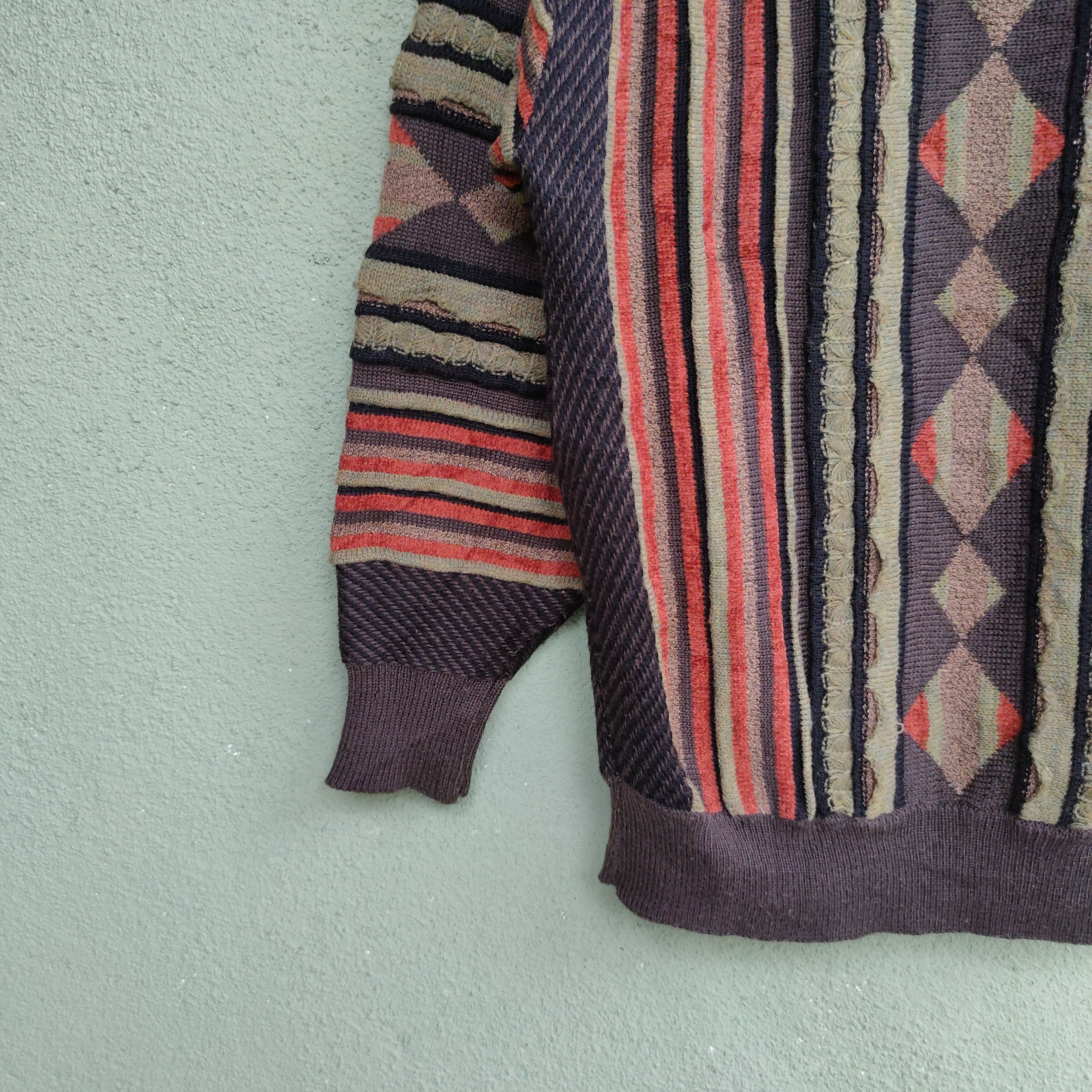 Vtge G-STAFF AUTHENTIC Coogi Style Knitwear Sweater Jumper