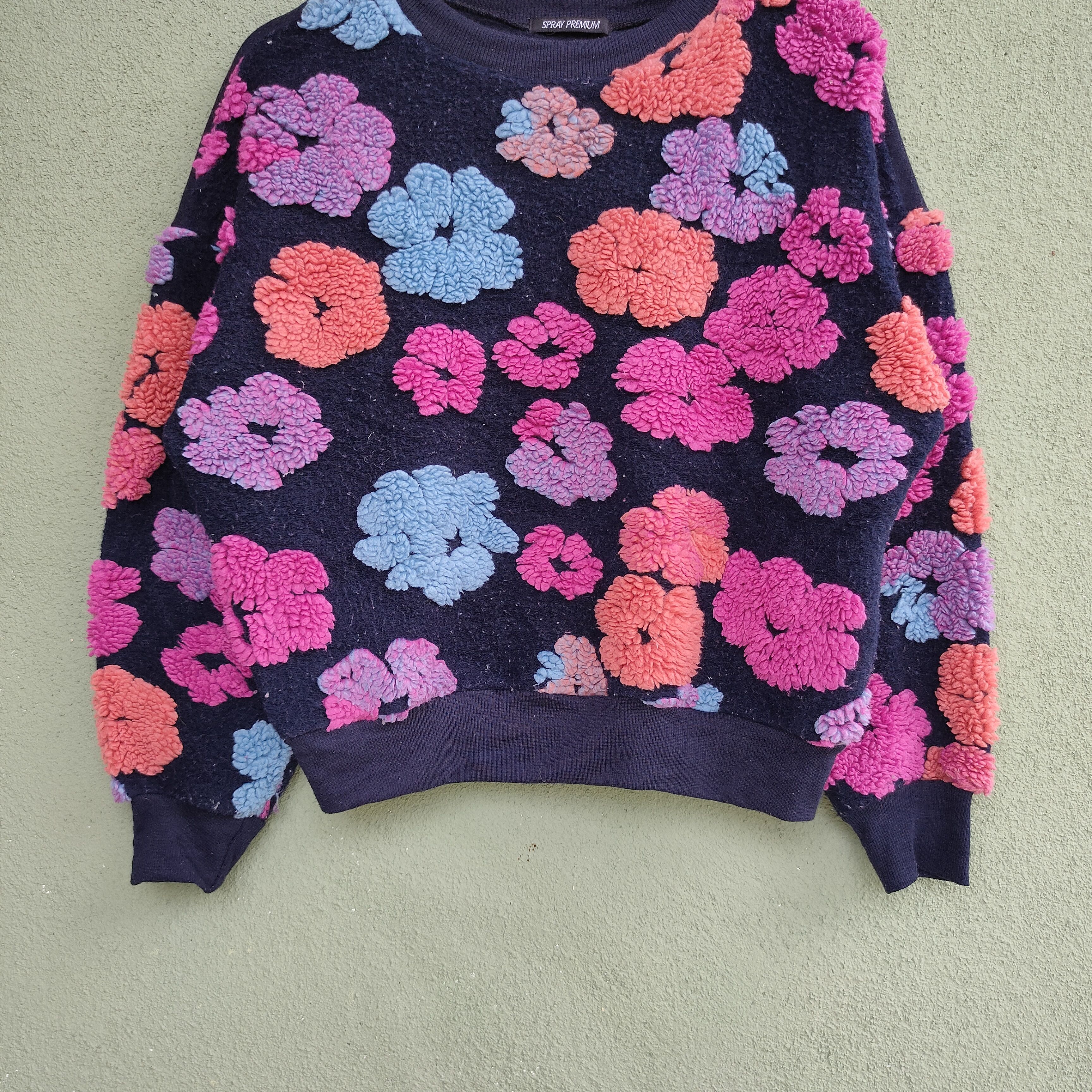 Aran Isles Knitwear Vintage Spray Premium Flora Knitwear Sweater Jumper Size US L / EU 52-54 / 3 - 3 Thumbnail