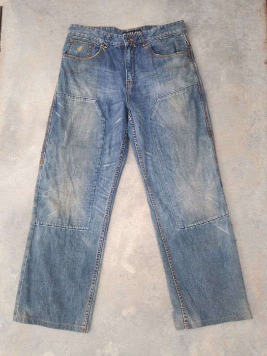 Vintage Vintage Rocawear Double Knee Distressed Jeans 36x31 